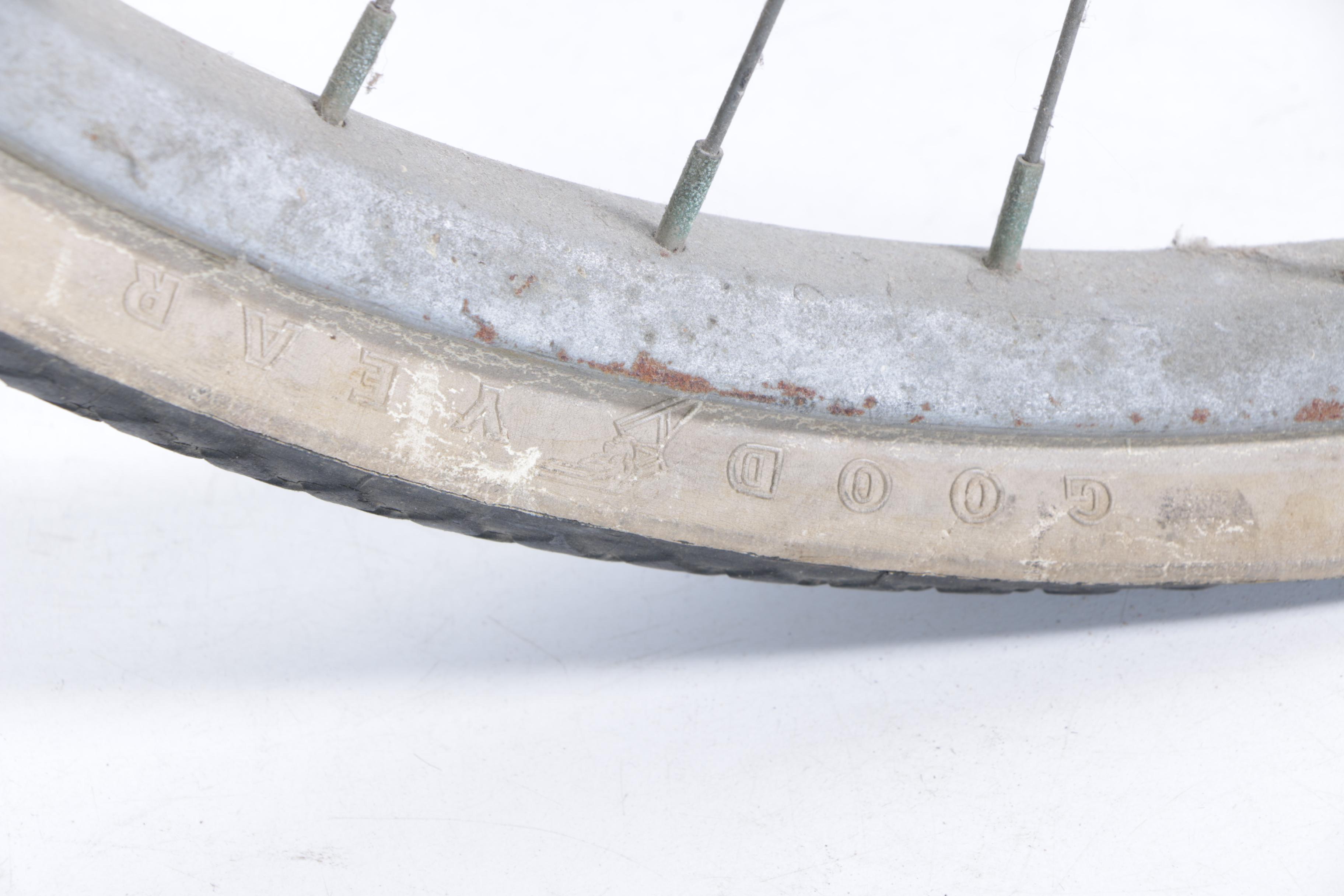 Vintage Huffy Silver Jet Bicycle