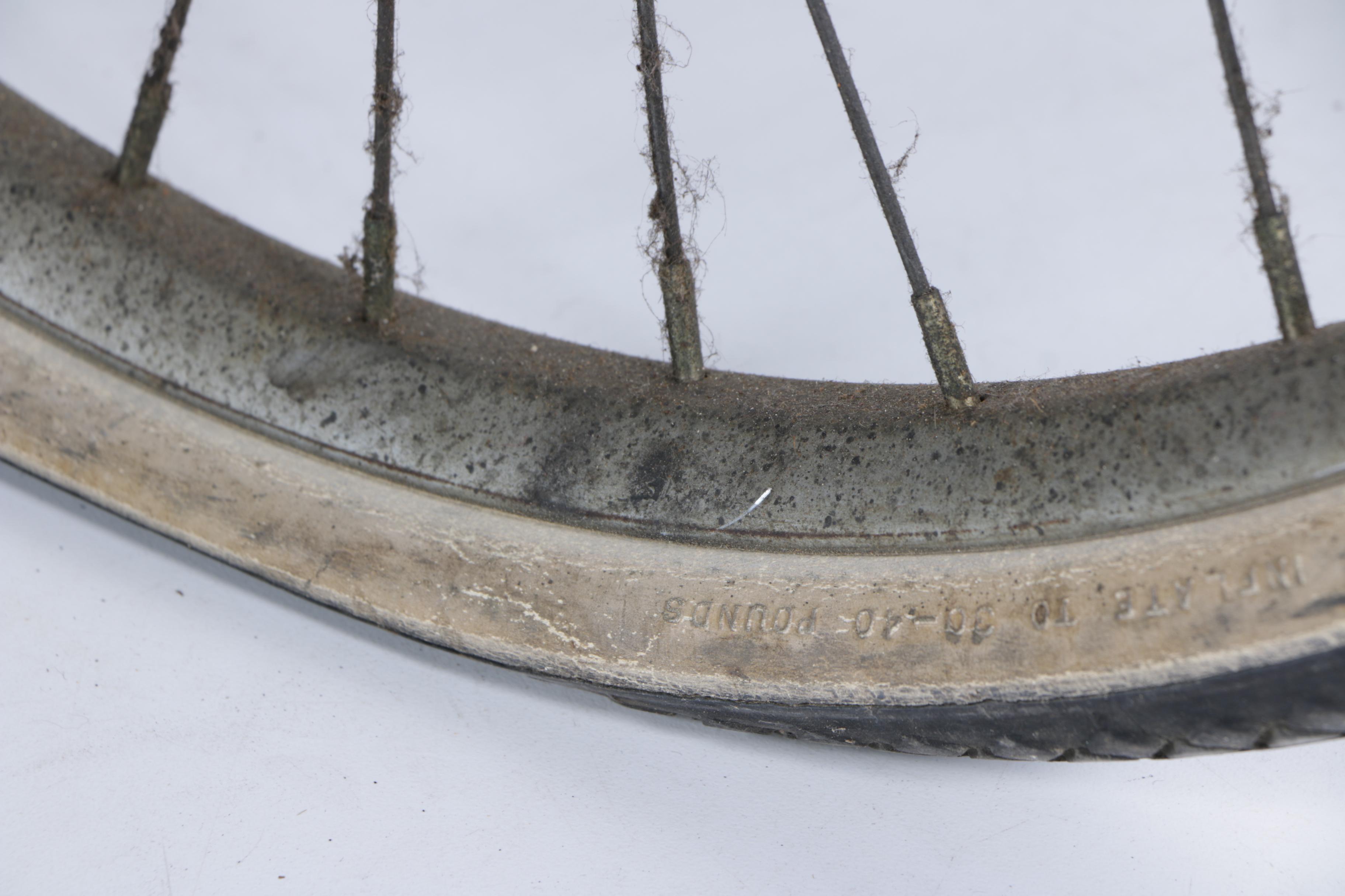 Vintage Huffy Silver Jet Bicycle