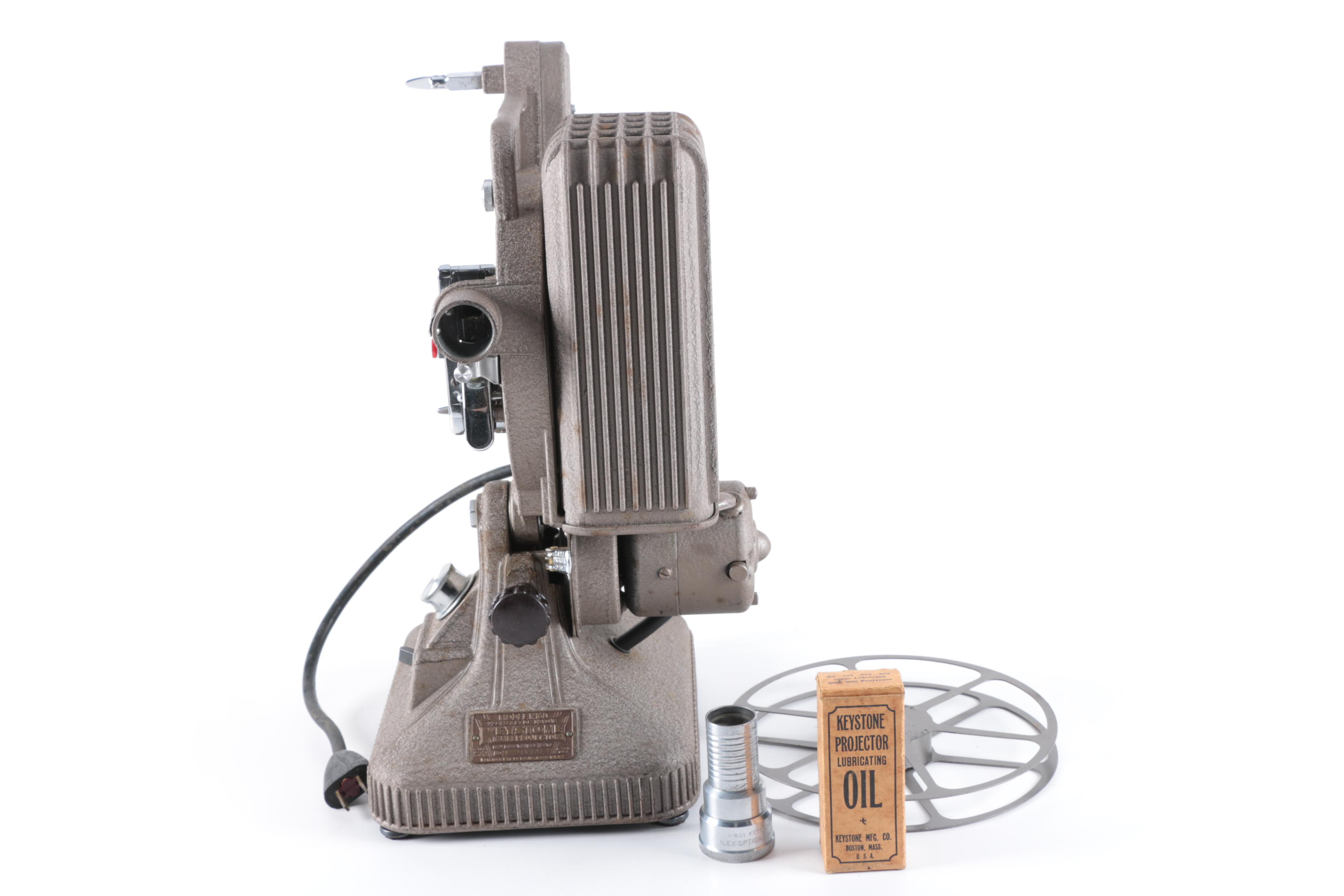 Vintage Keystone K-160 16mm Film Projector