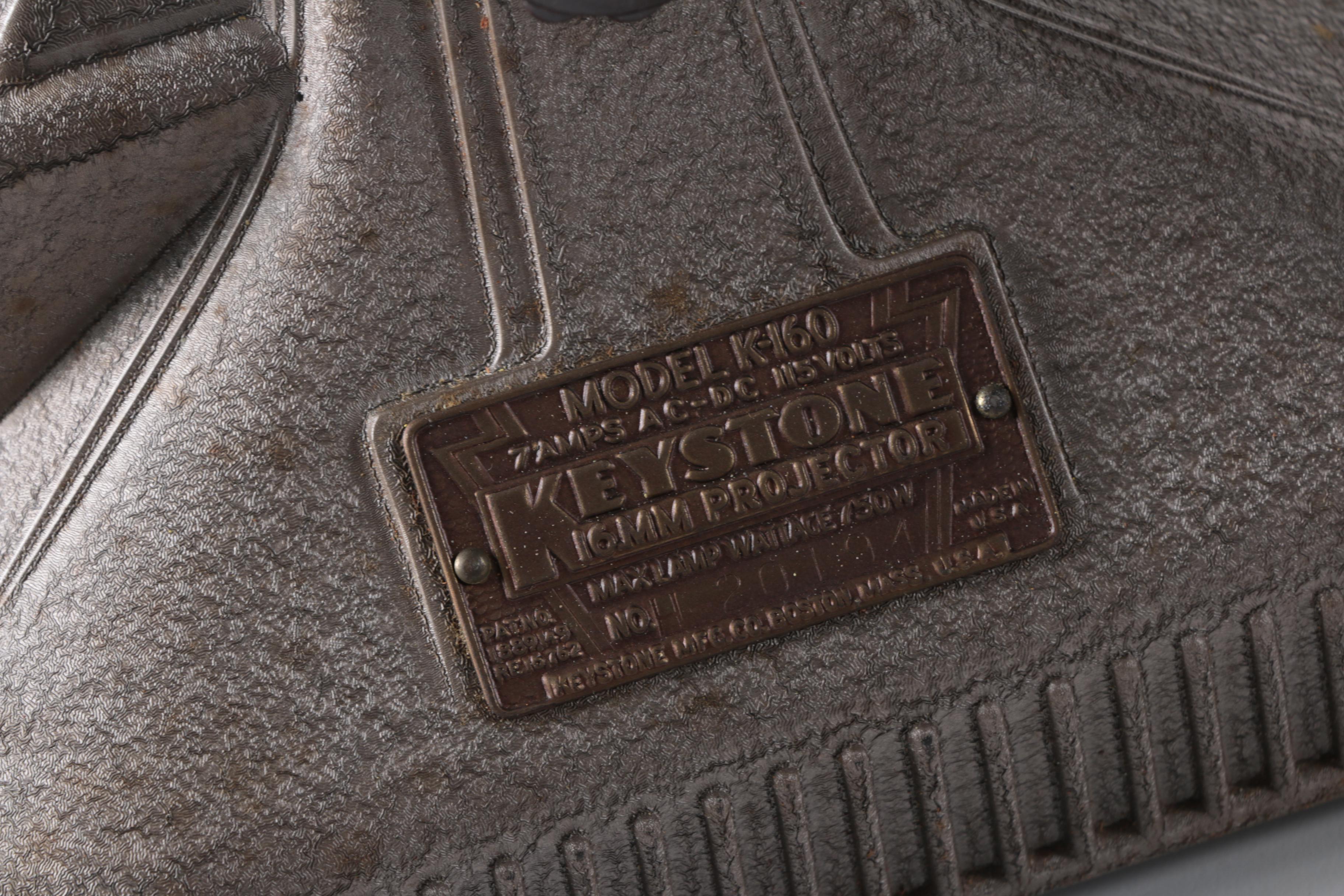 Vintage Keystone K-160 16mm Film Projector