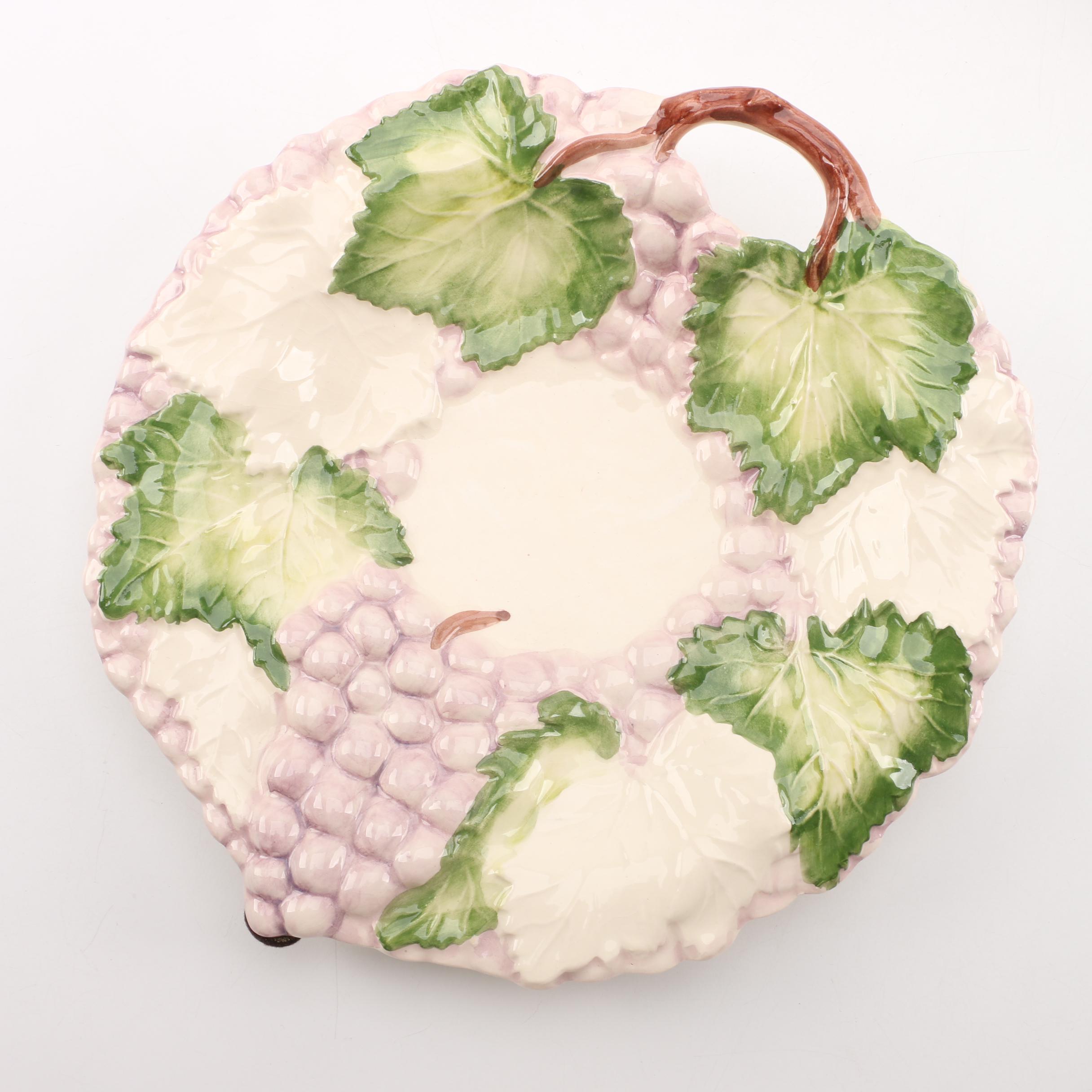 Portuguese and Italian Leaf Serveware