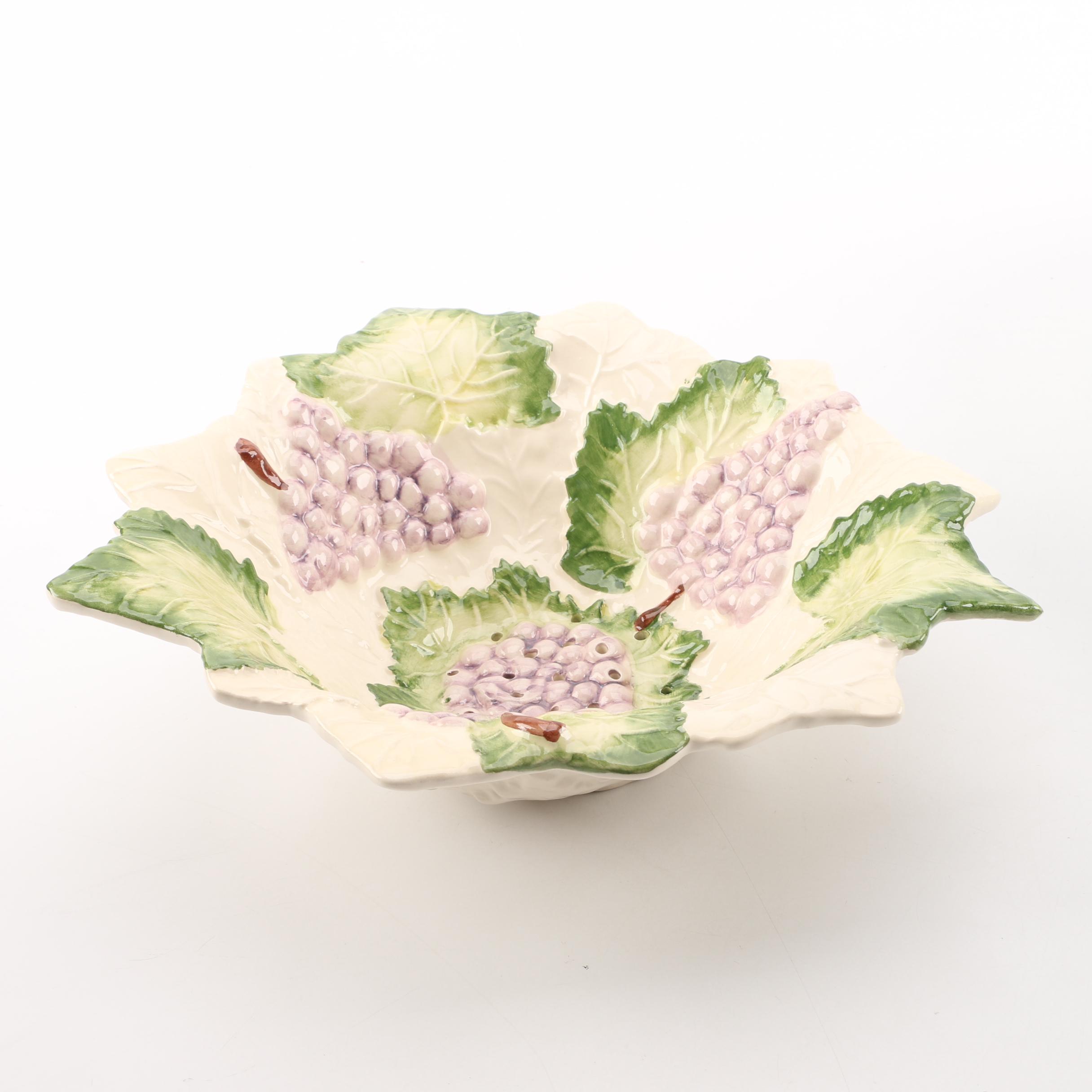 Portuguese and Italian Leaf Serveware