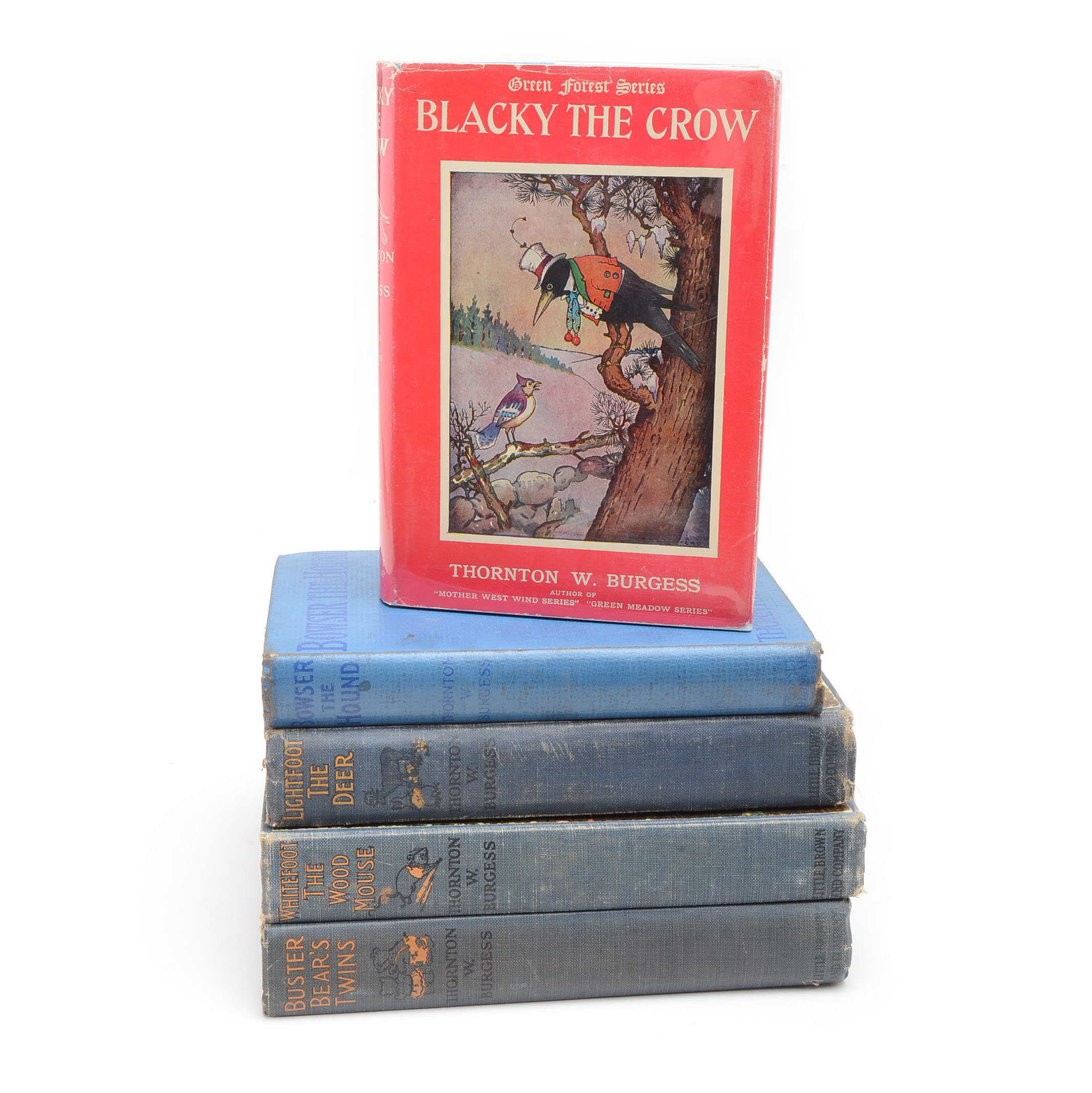 1920s Thornton W. Burgess First Edition Green Forest Series