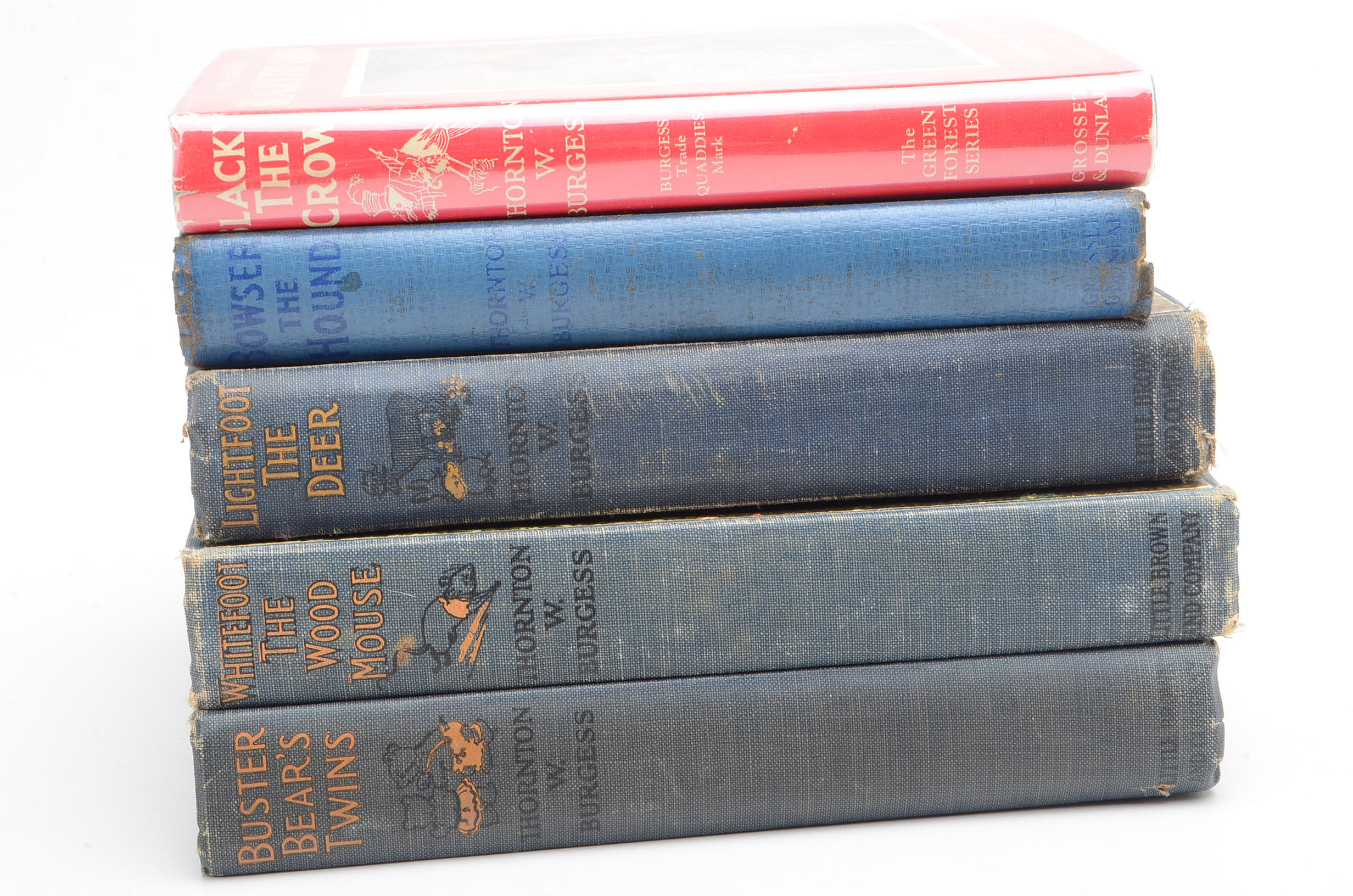 1920s Thornton W. Burgess First Edition Green Forest Series