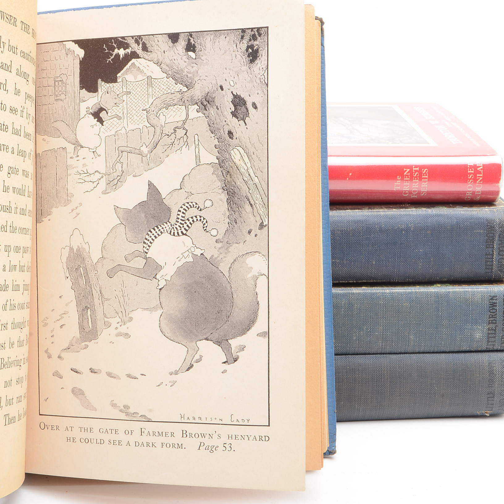 1920s Thornton W. Burgess First Edition Green Forest Series