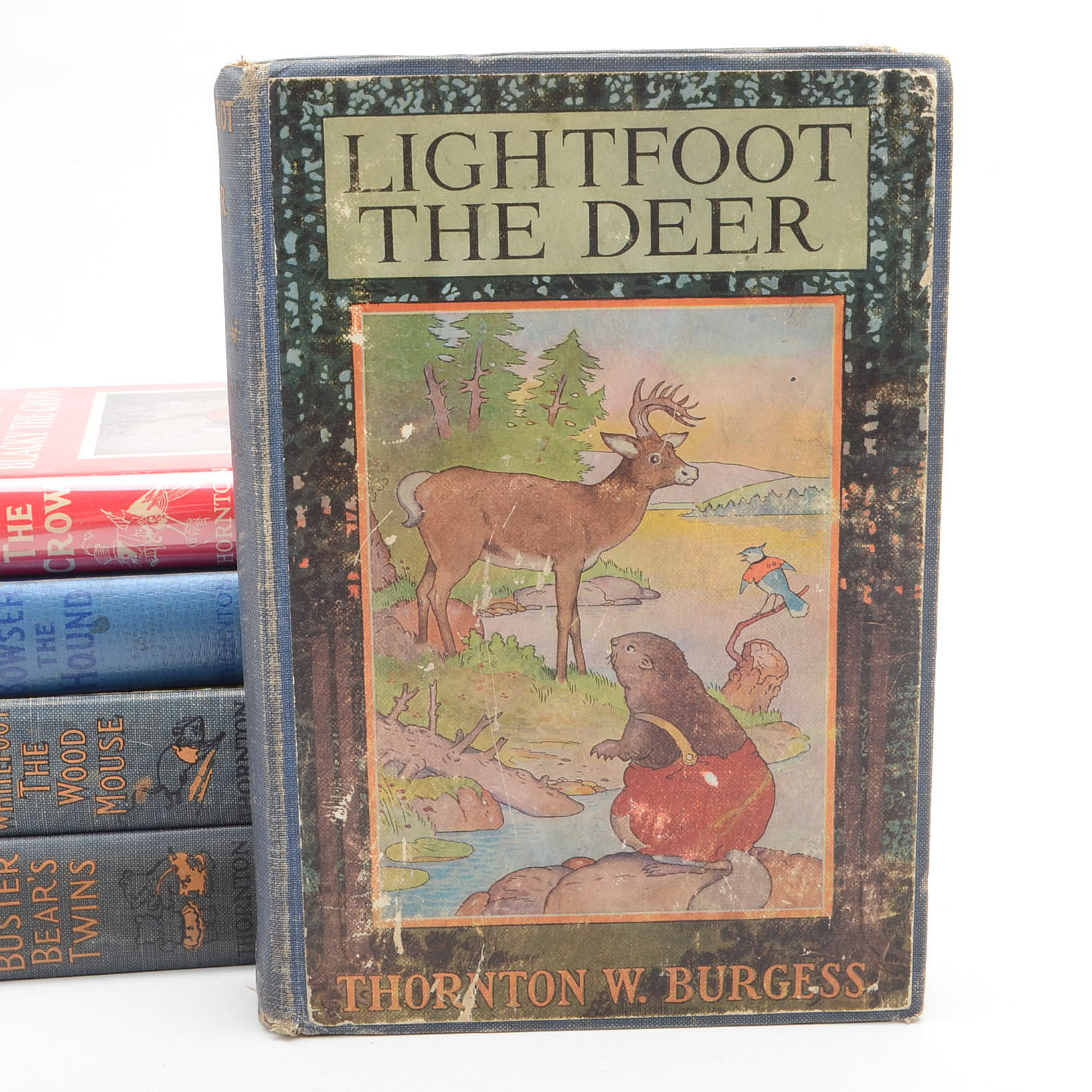 1920s Thornton W. Burgess First Edition Green Forest Series