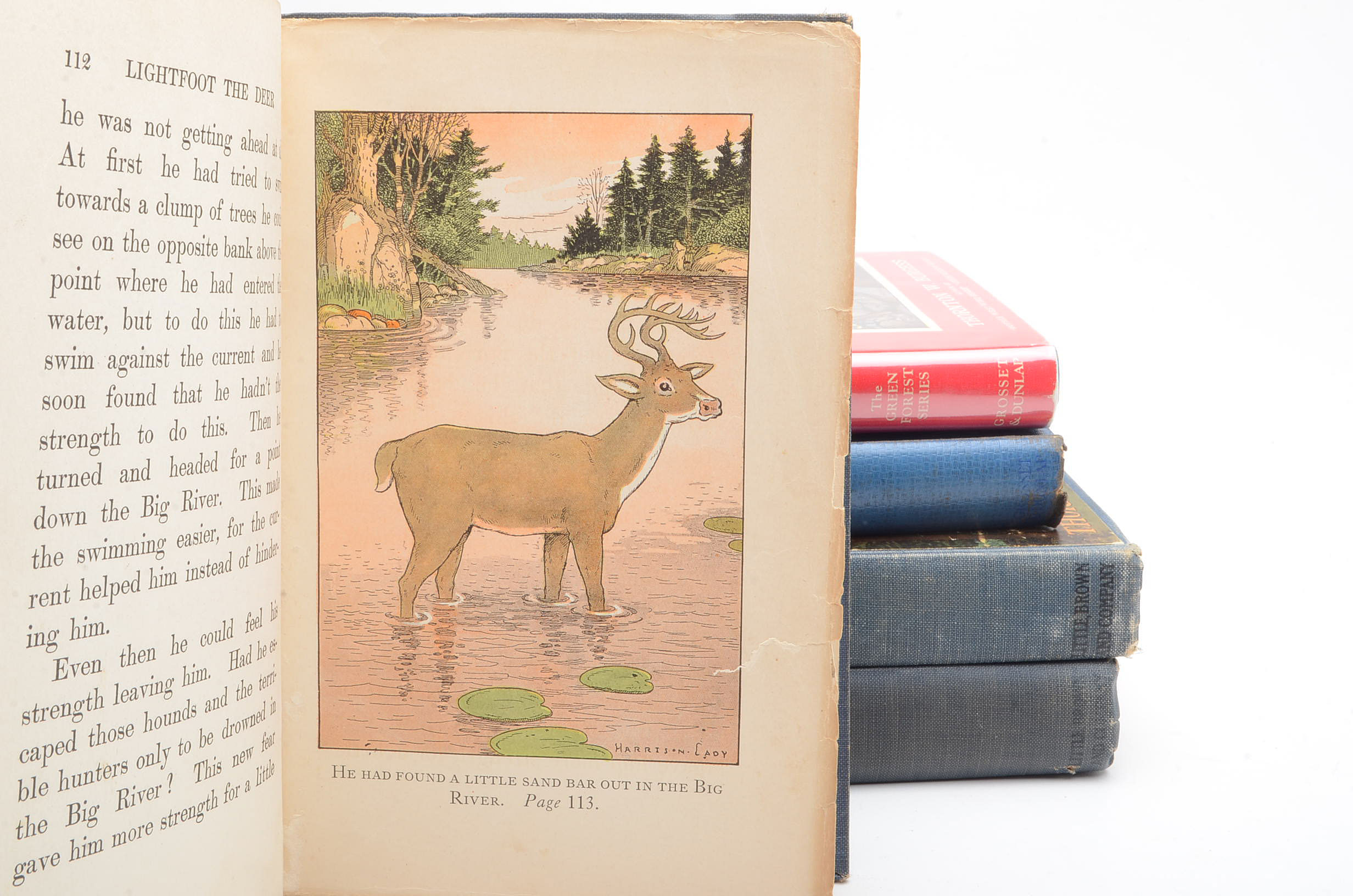 1920s Thornton W. Burgess First Edition Green Forest Series