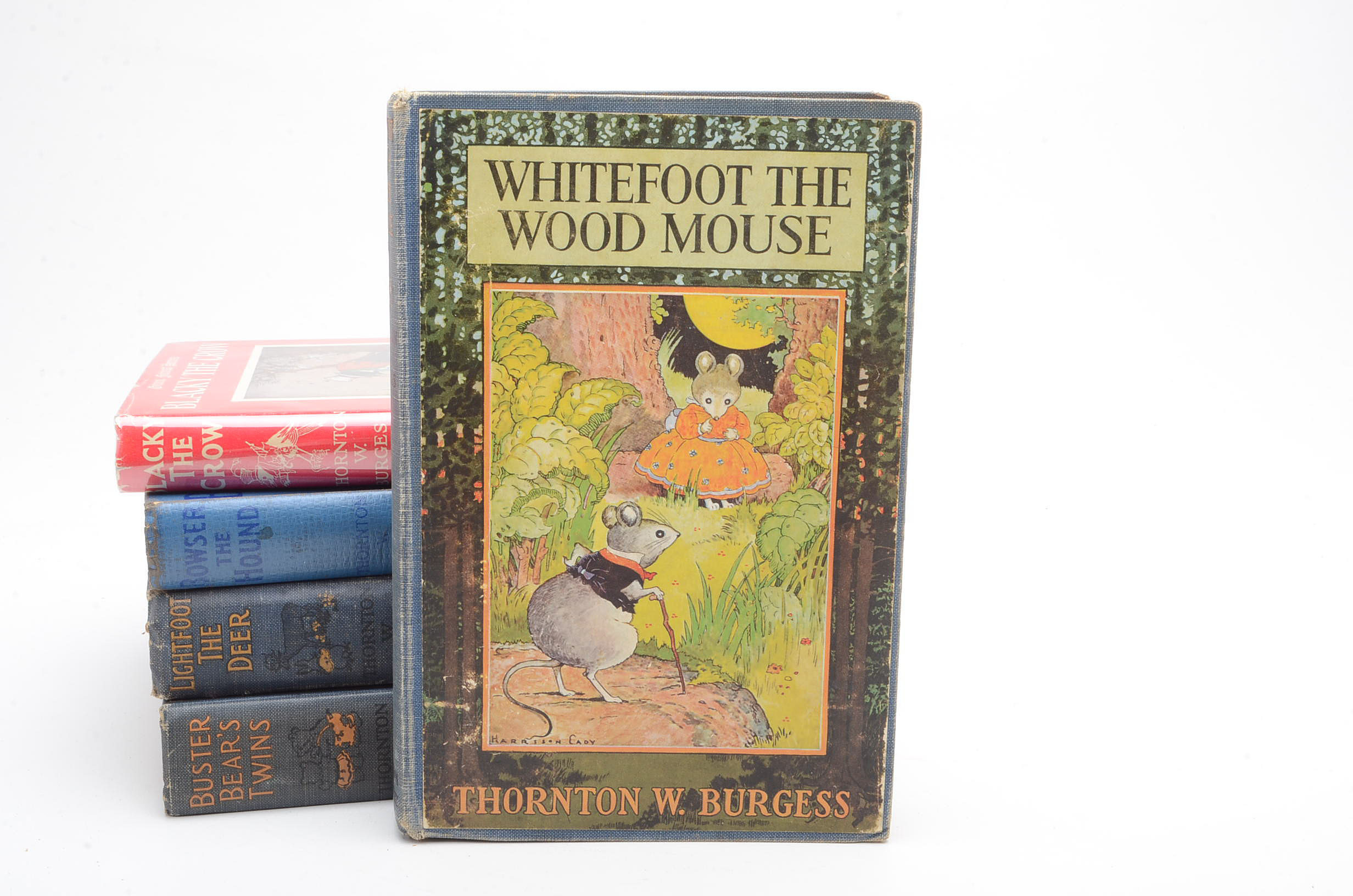 1920s Thornton W. Burgess First Edition Green Forest Series