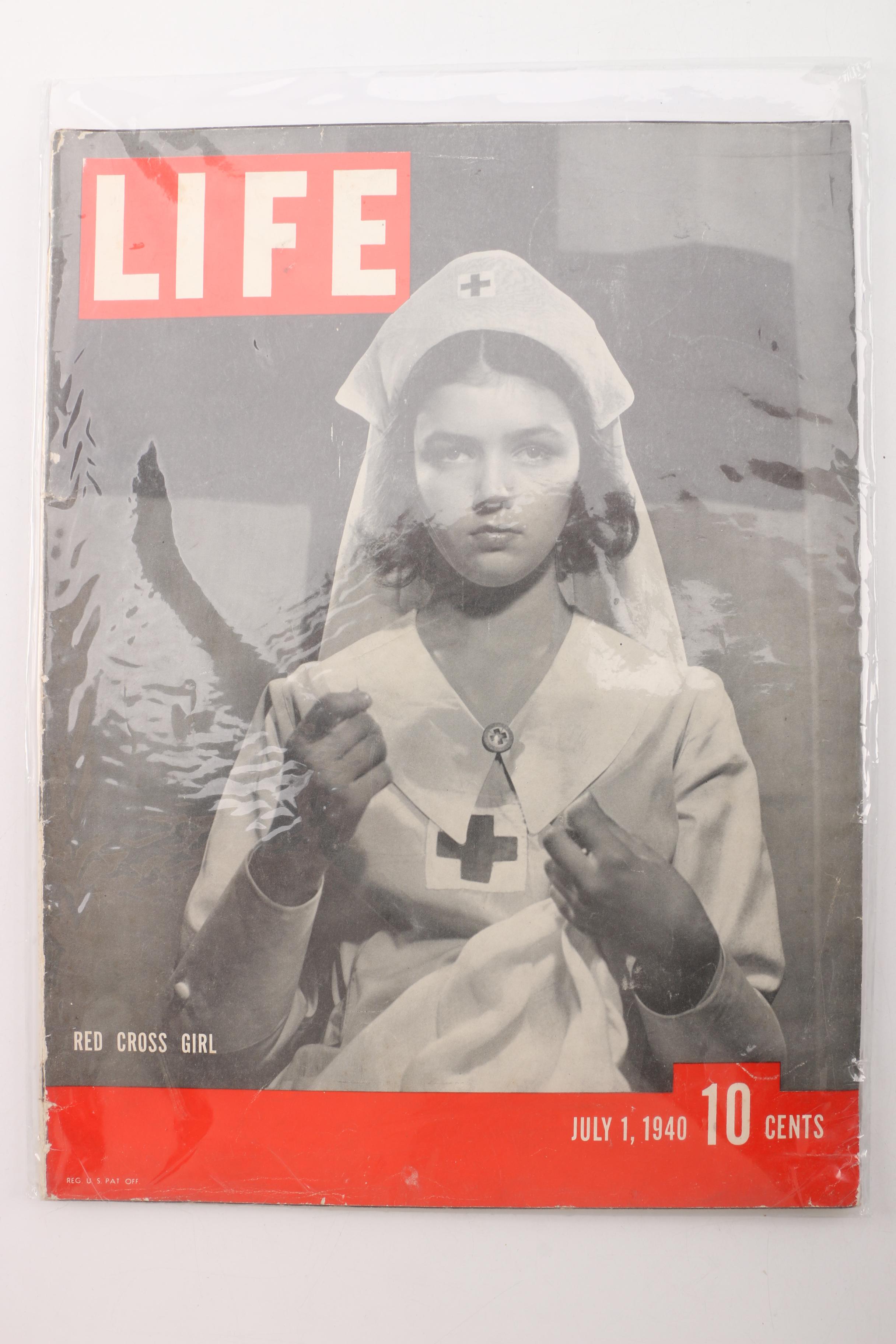 1940–1942 "Life" Magazines