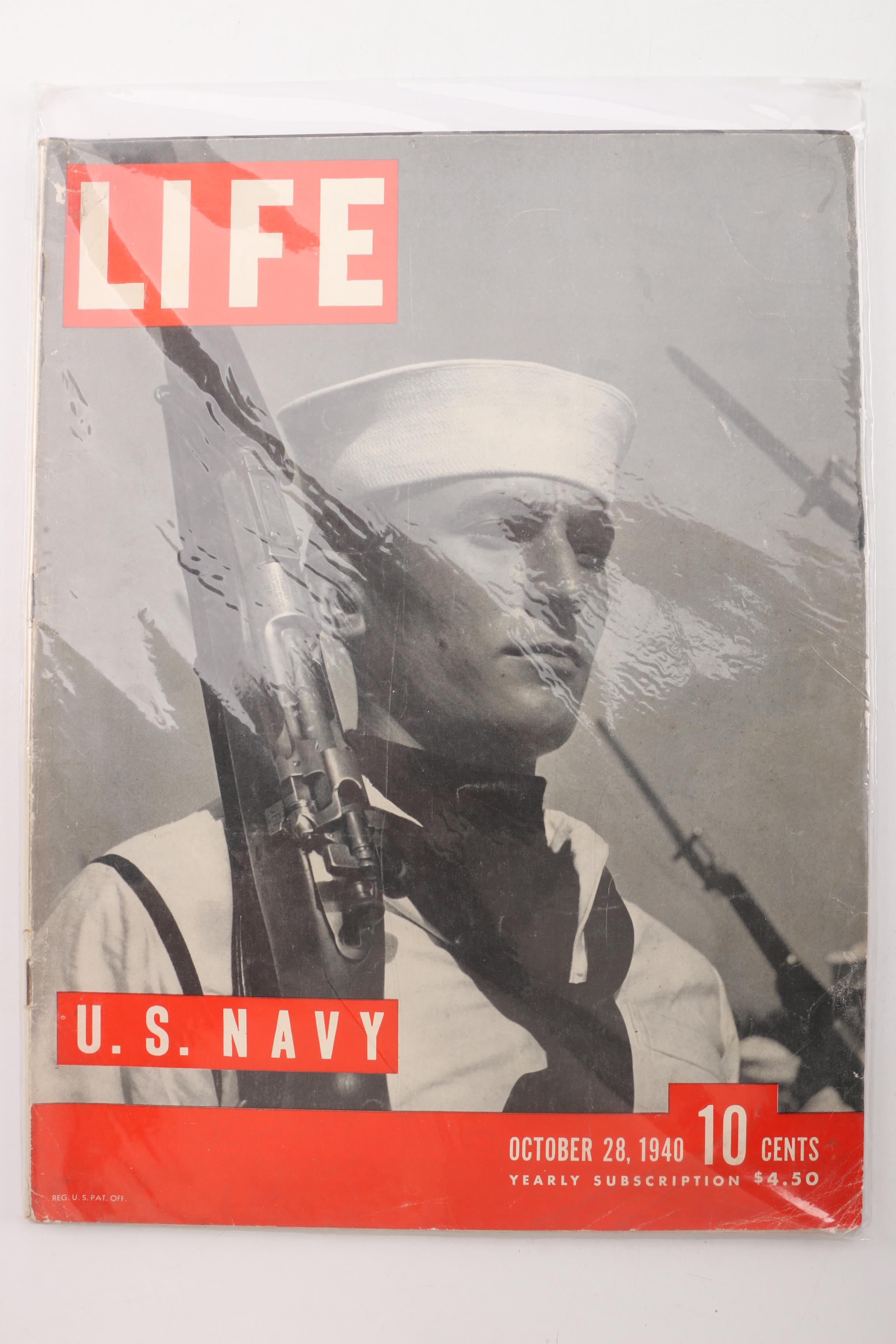 1940–1942 "Life" Magazines