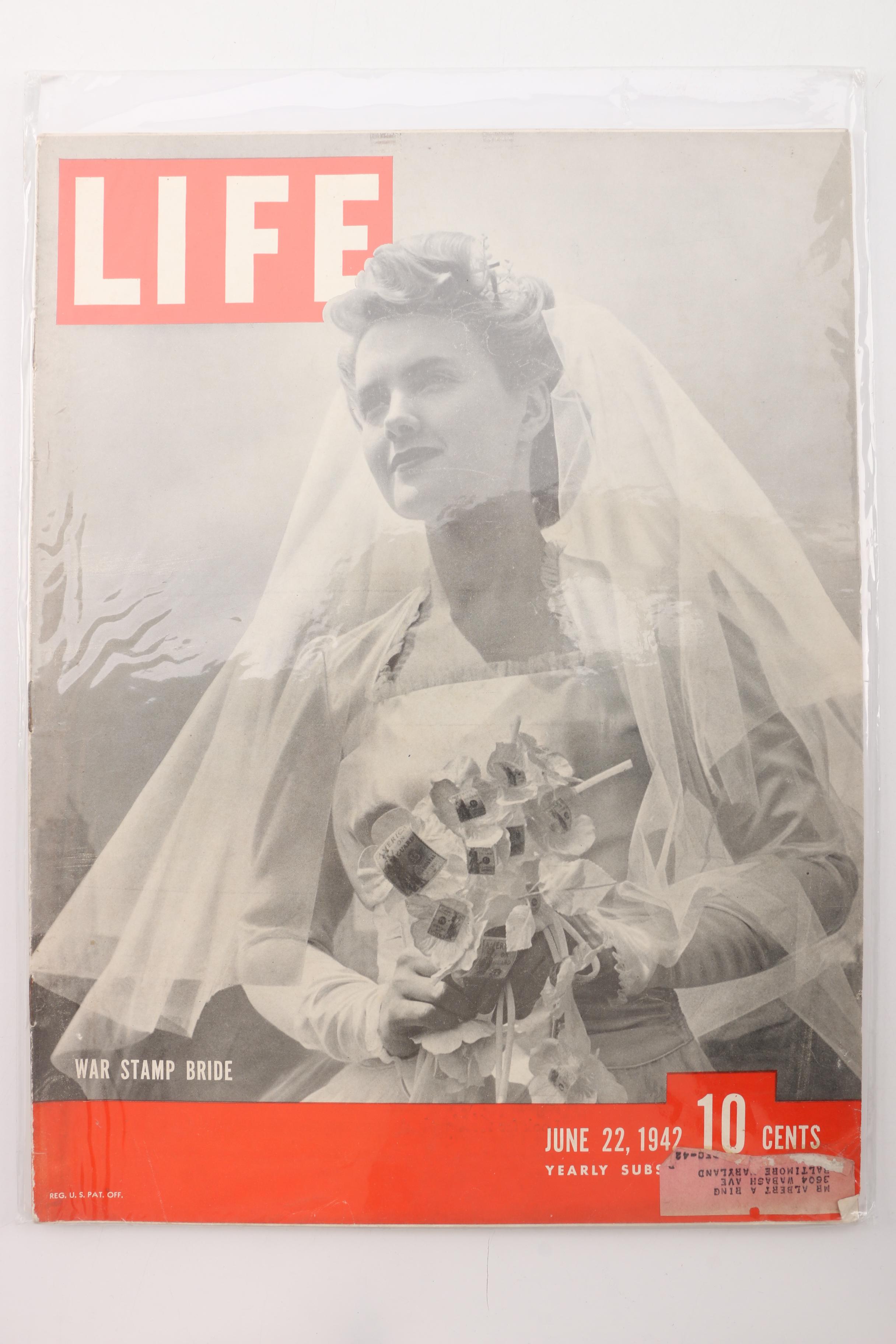 1940–1942 "Life" Magazines