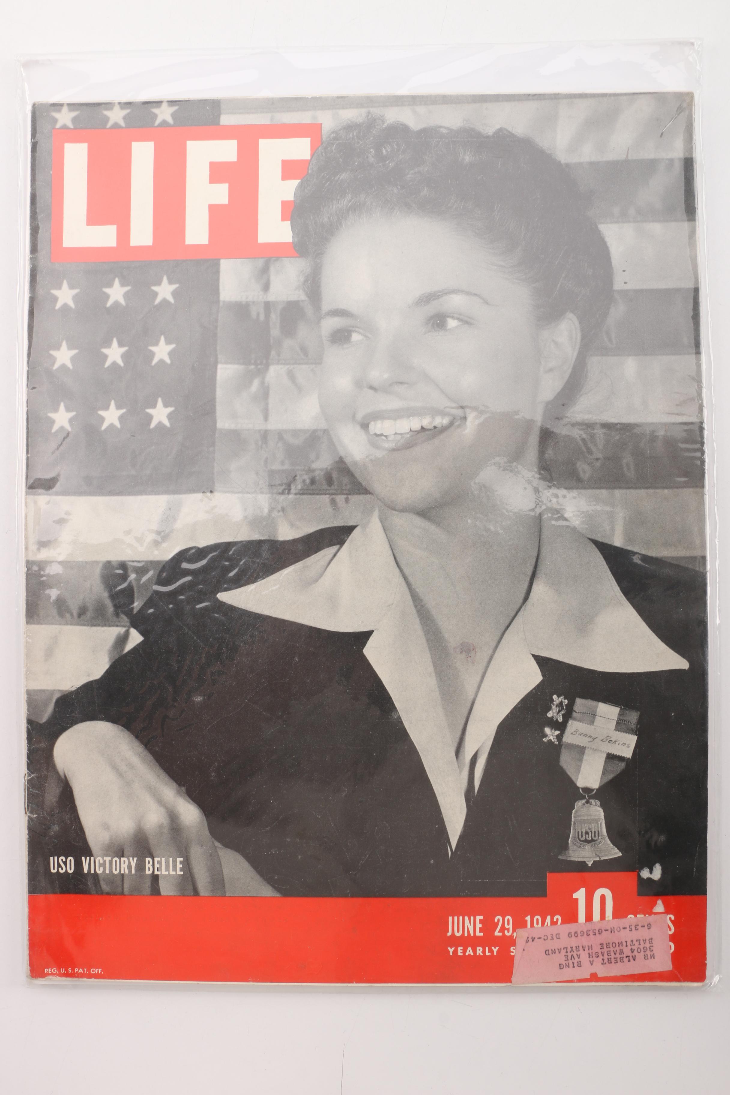 1940–1942 "Life" Magazines