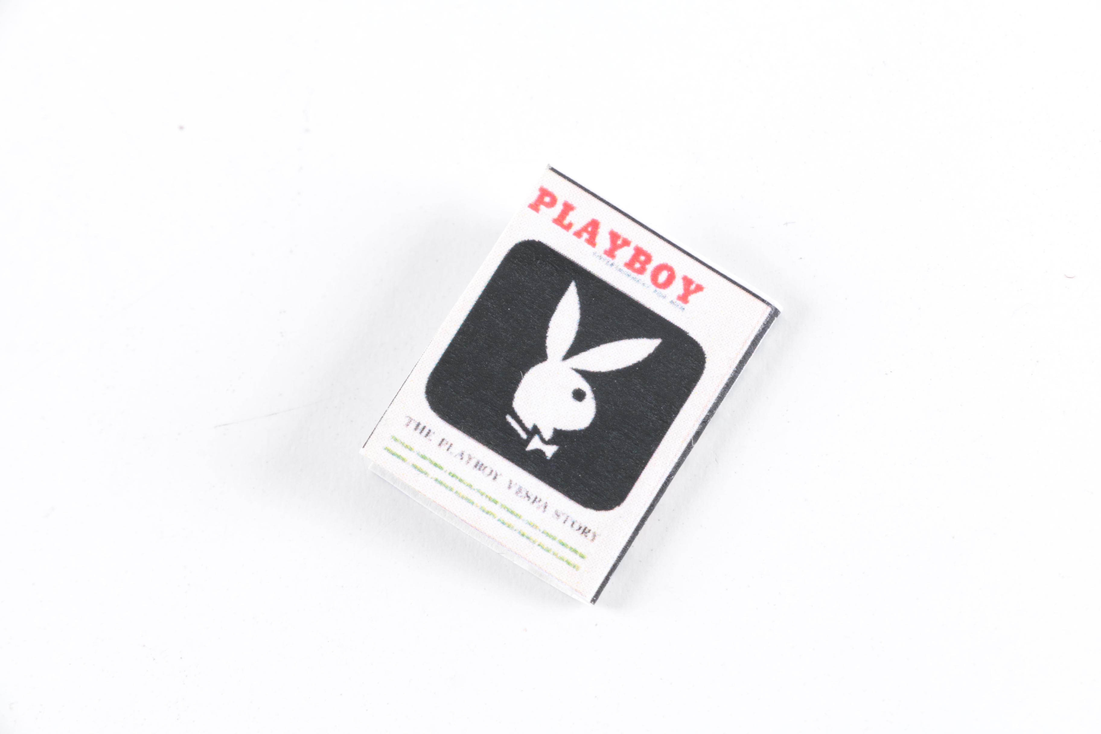 March 1990 "Playboy" Magazine with Trump Interview and Dollhouse Size Copy