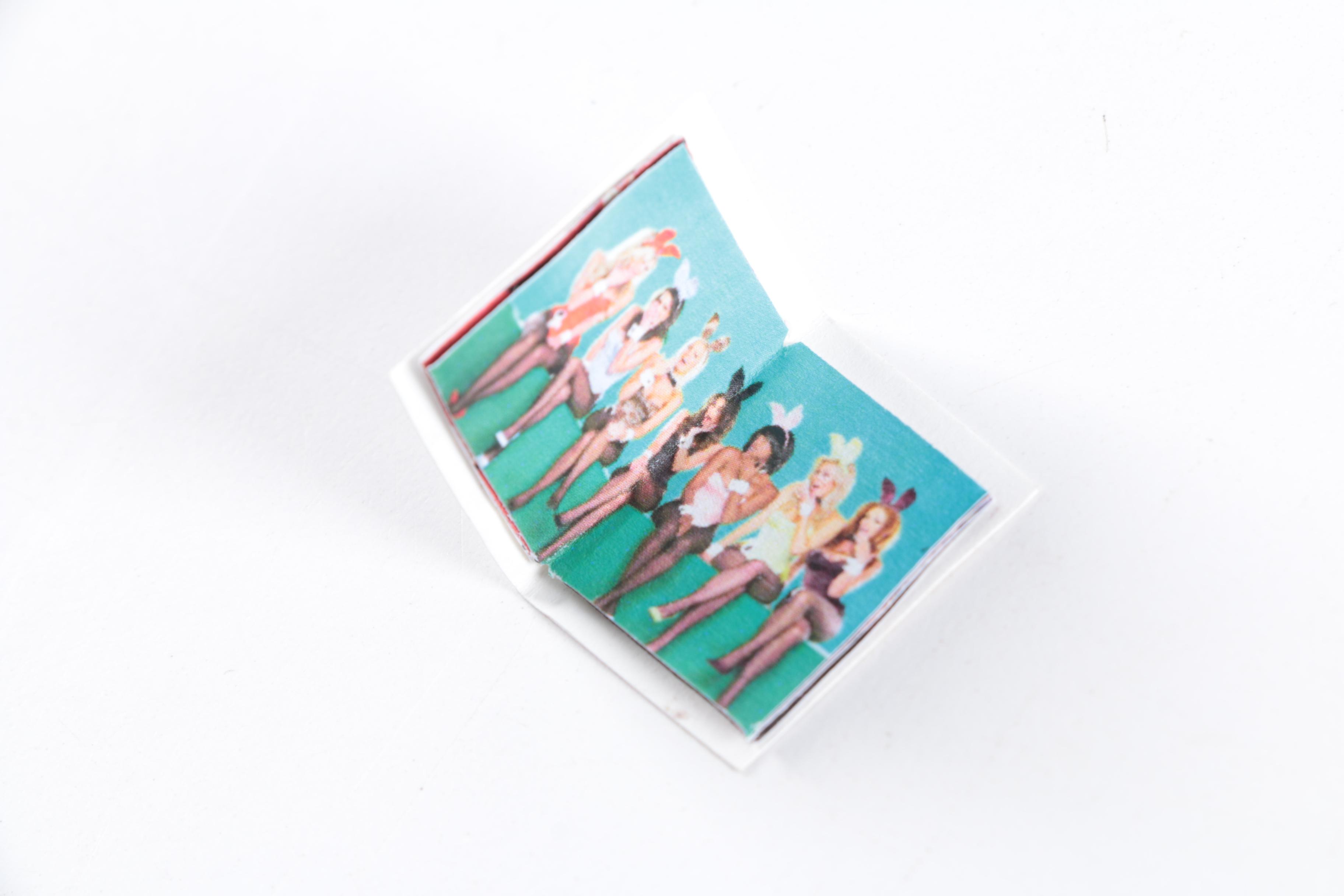 March 1990 "Playboy" Magazine with Trump Interview and Dollhouse Size Copy