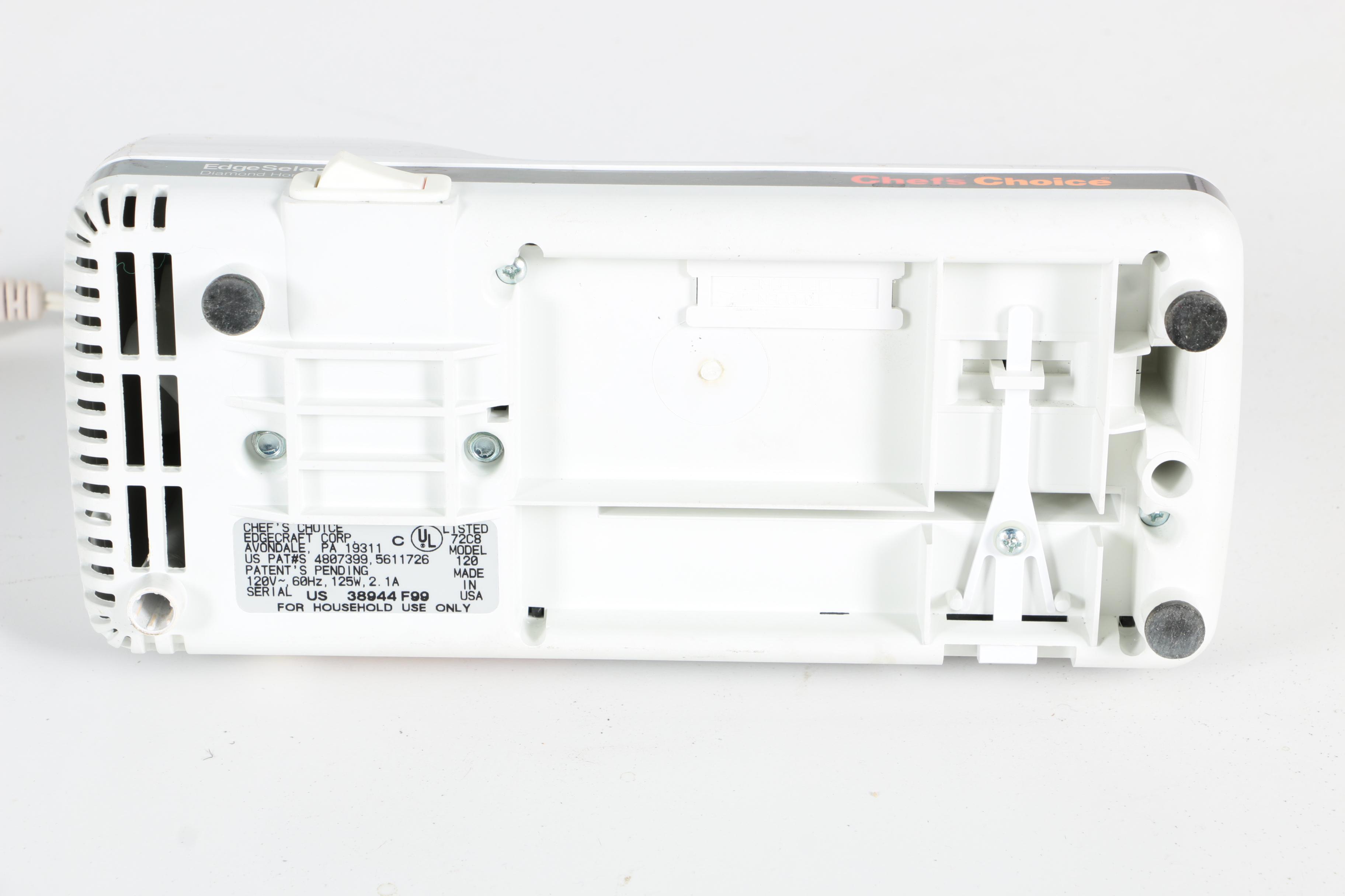 Knife Sharpener, Grater, Strainer, and Table Cloth