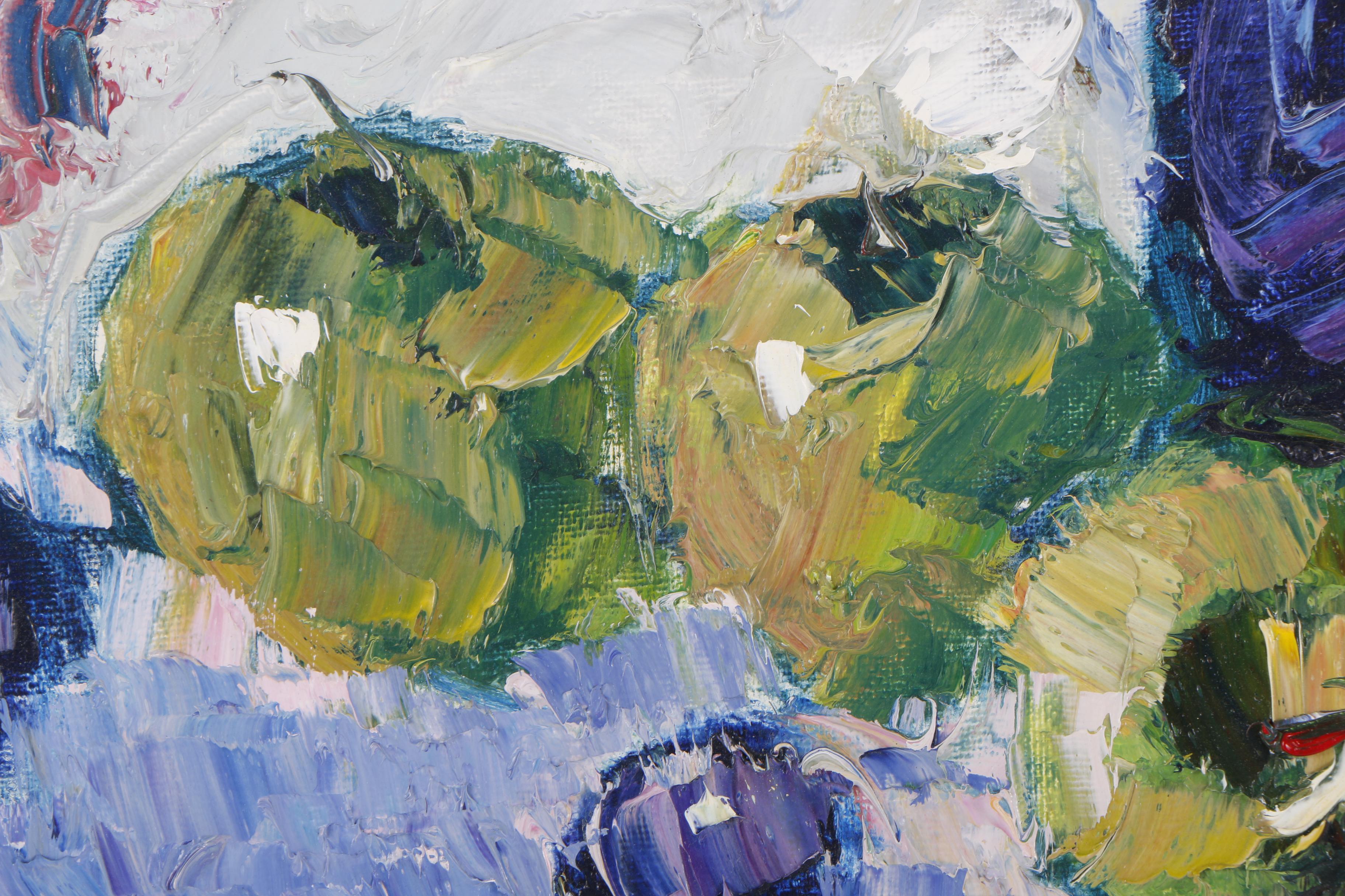 Jose Trujillo Oil Painting "Still Life with Apples"