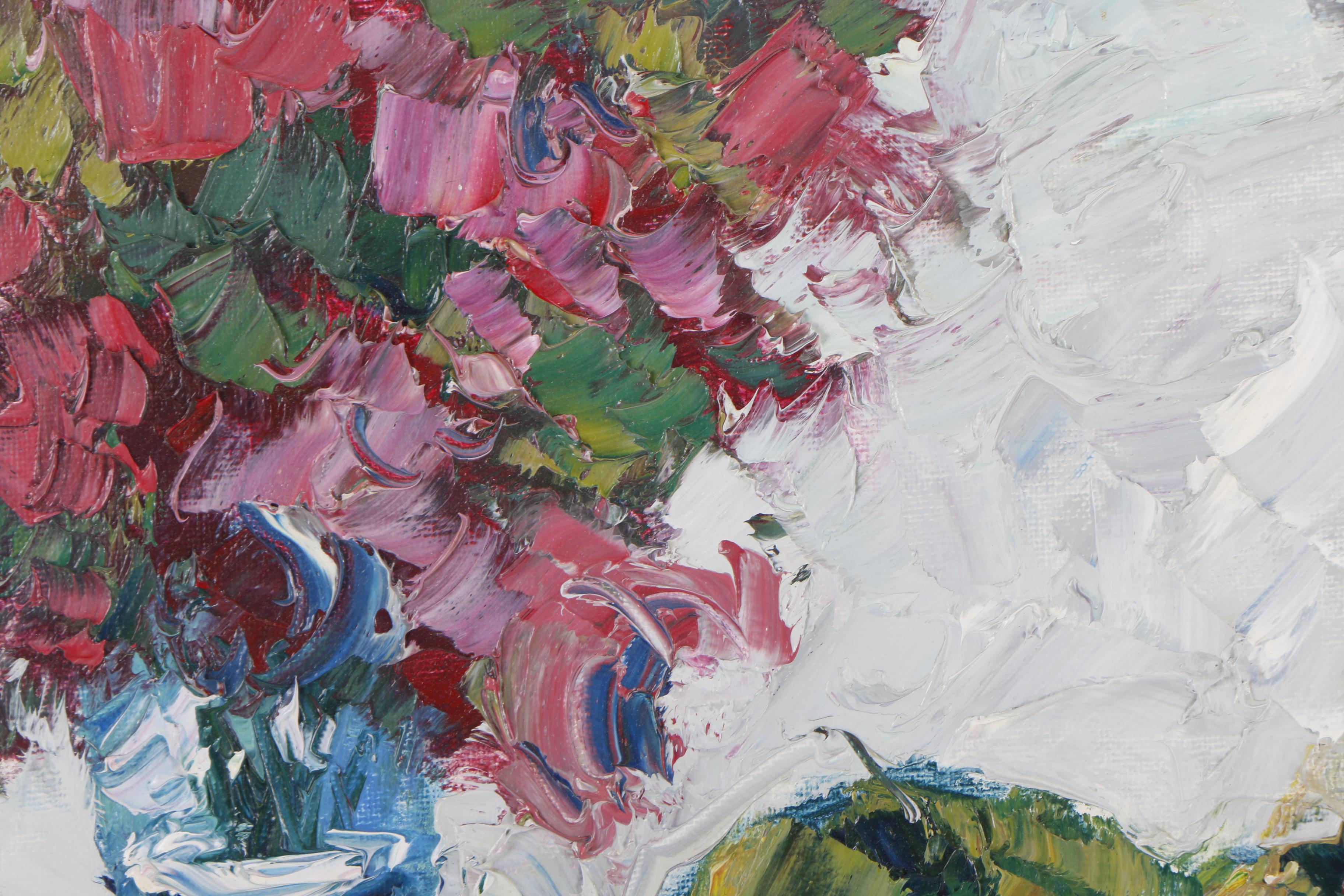 Jose Trujillo Oil Painting "Still Life with Apples"