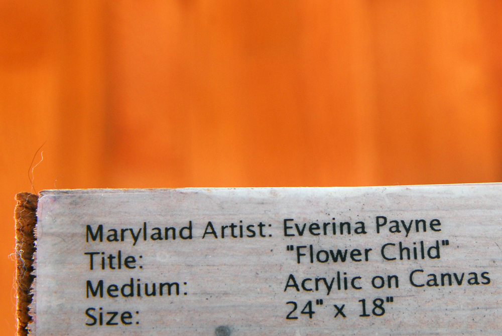 Everina Payne Acrylic Painting "Flower Child"