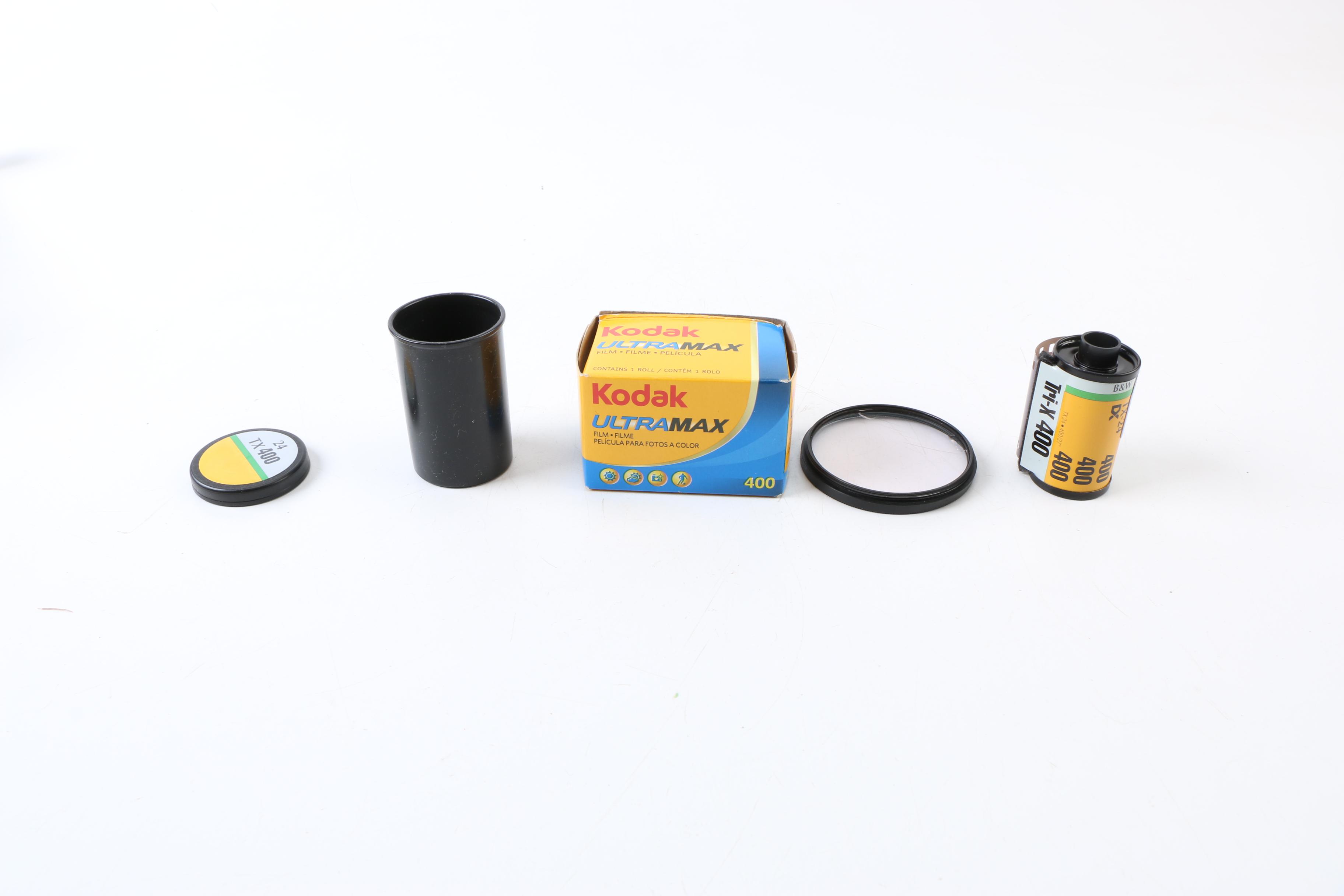 Nikon Cameras and Suporphot Tabletop Tripod