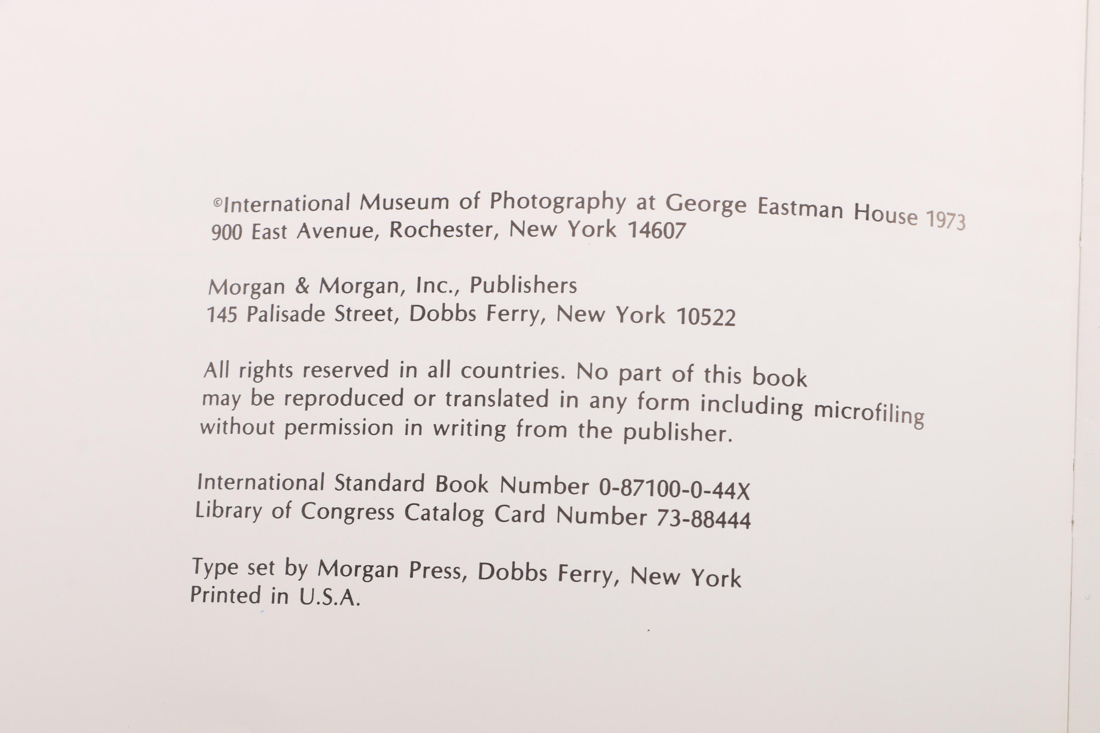History of Photography Books Including Author-Signed Volumes