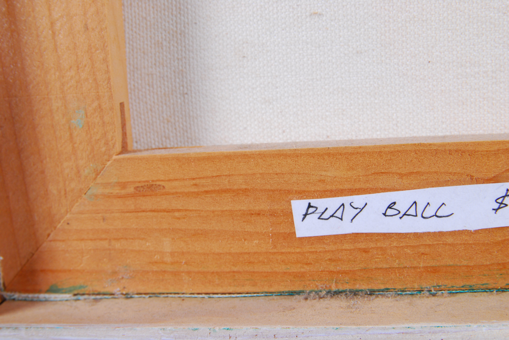 Everina Payne Abstract Painting "Play Ball"