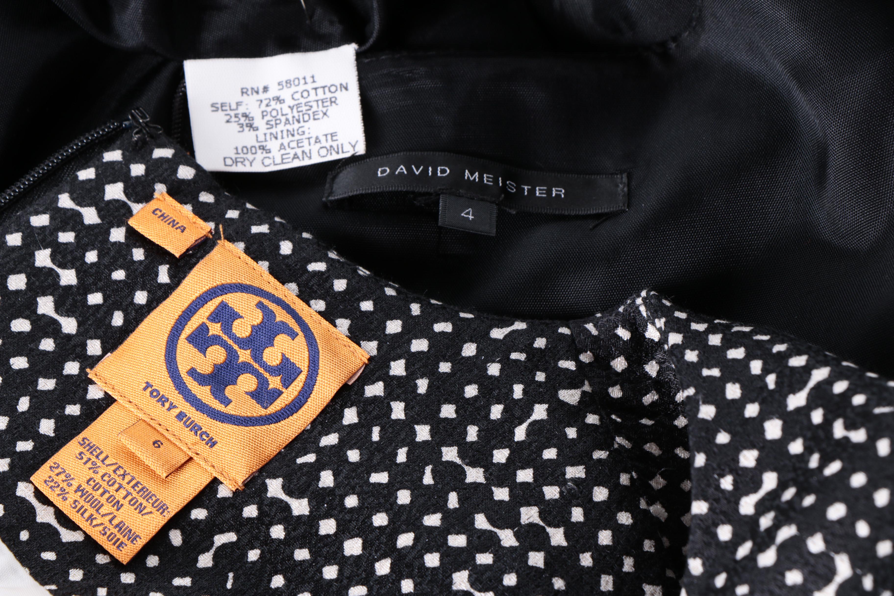 Women's Tory Burch and David Meister Sleeveless A-Line Dresses