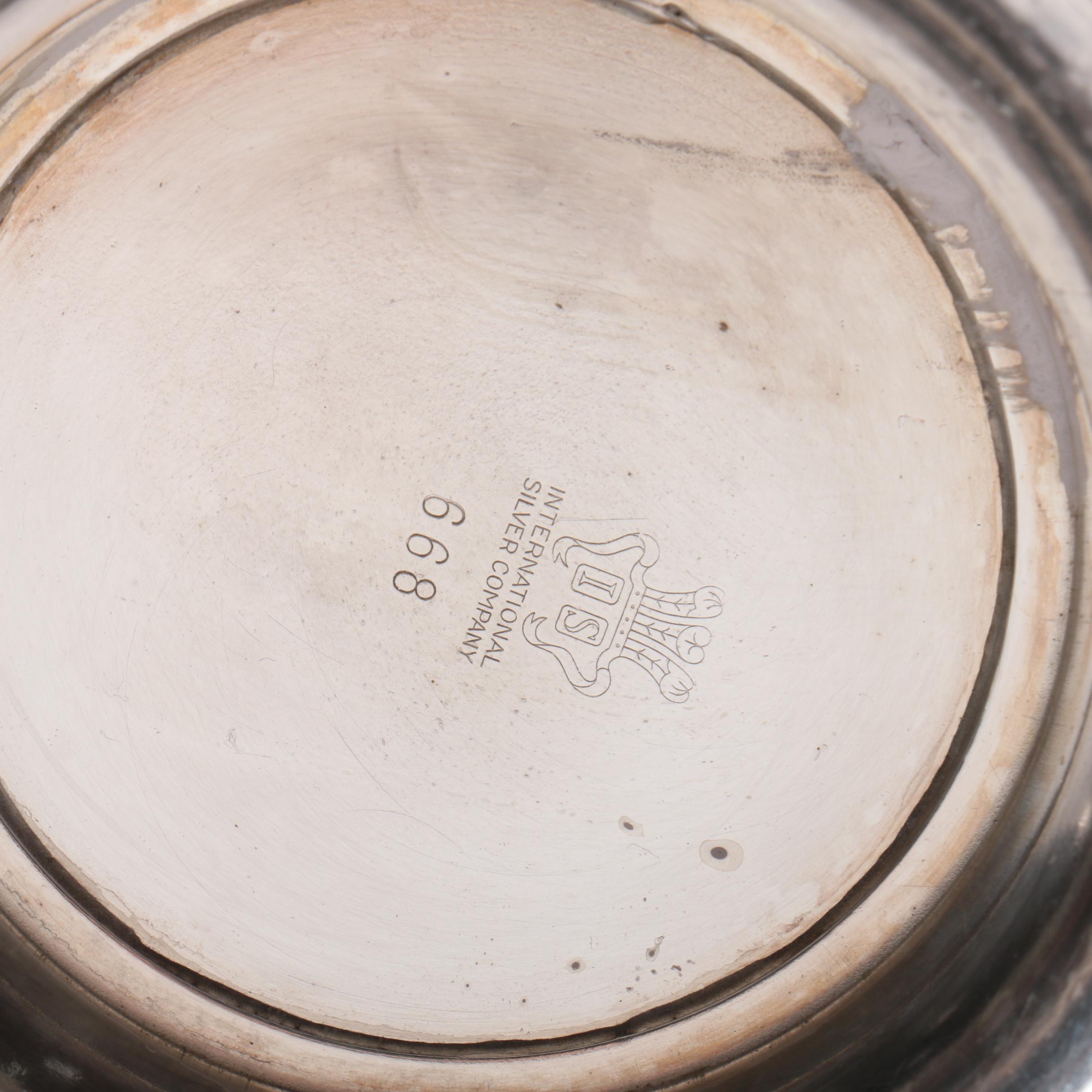 International Silver Company Bar Shaker and Resin Handled Bar Set