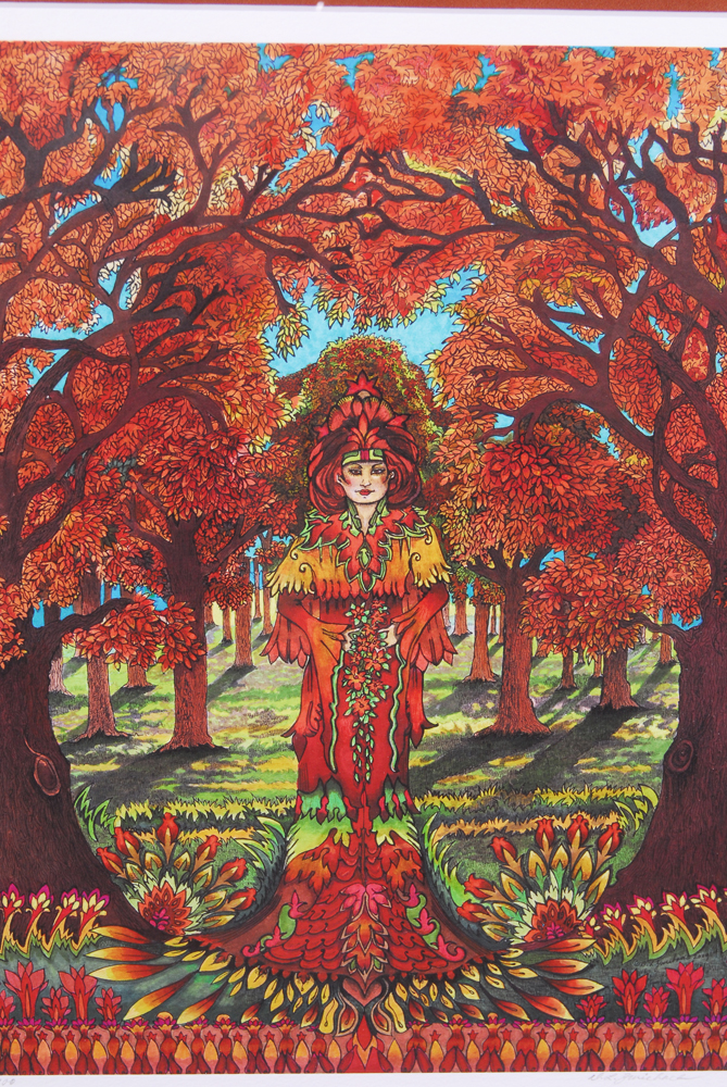 Debbie Lynn Zwiebach Limited Edition Giclee "Indian Summer"