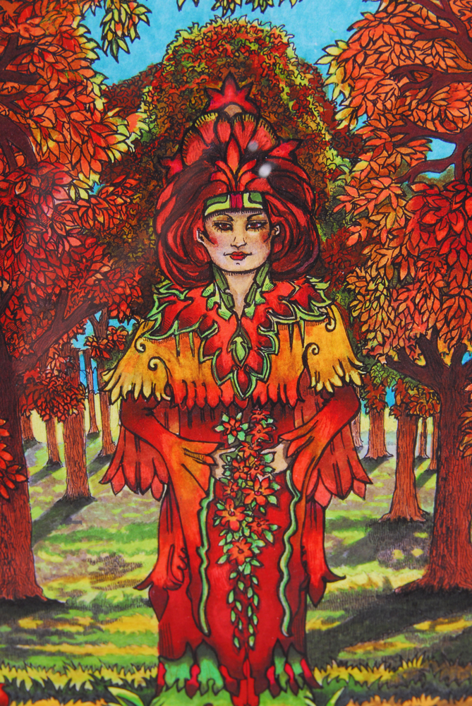 Debbie Lynn Zwiebach Limited Edition Giclee "Indian Summer"