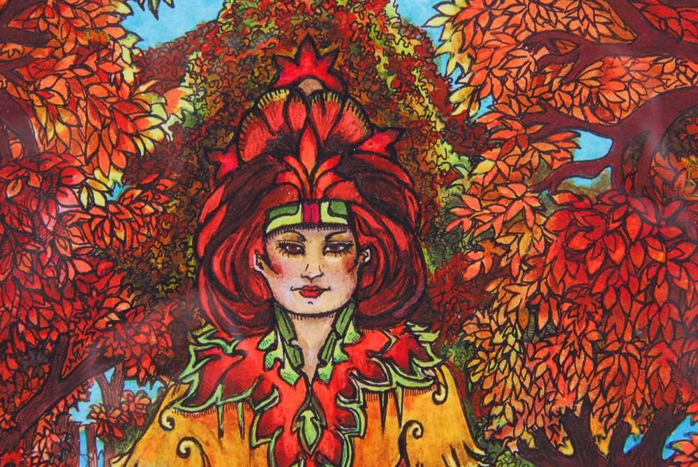 Debbie Lynn Zwiebach Limited Edition Giclee "Indian Summer"