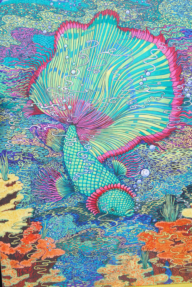 Debbie Lynn Zwiebach Limited Edition Print "Beta Fish"