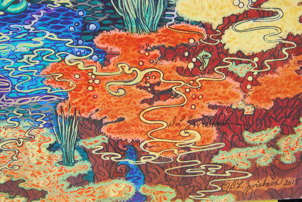 Debbie Lynn Zwiebach Limited Edition Print "Beta Fish"