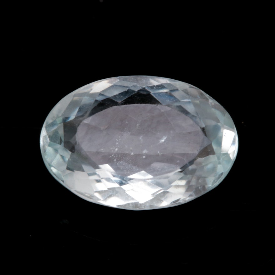 Loose 3.01 CT Aquamarine Gemstone