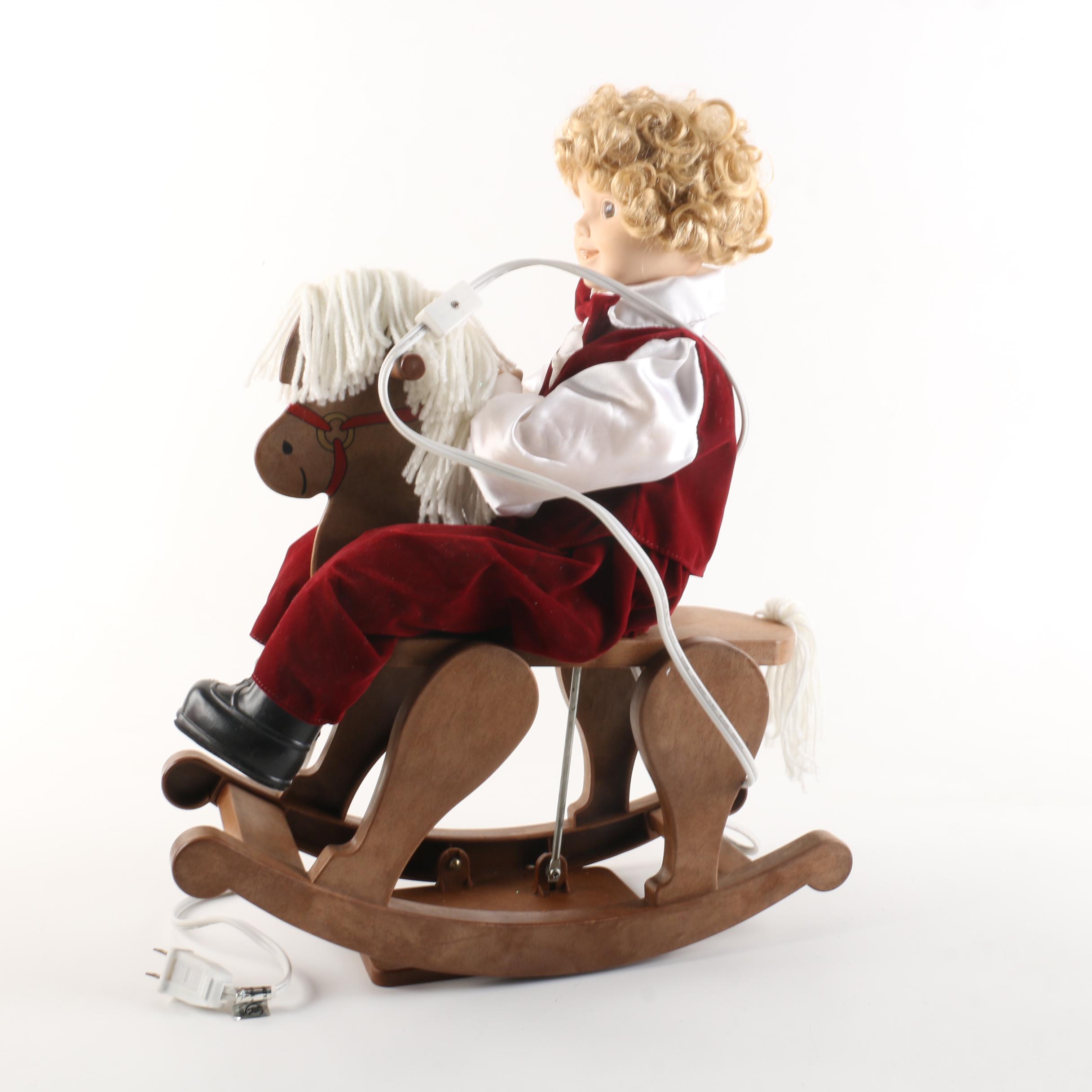 Pair of Animatronic Dolls