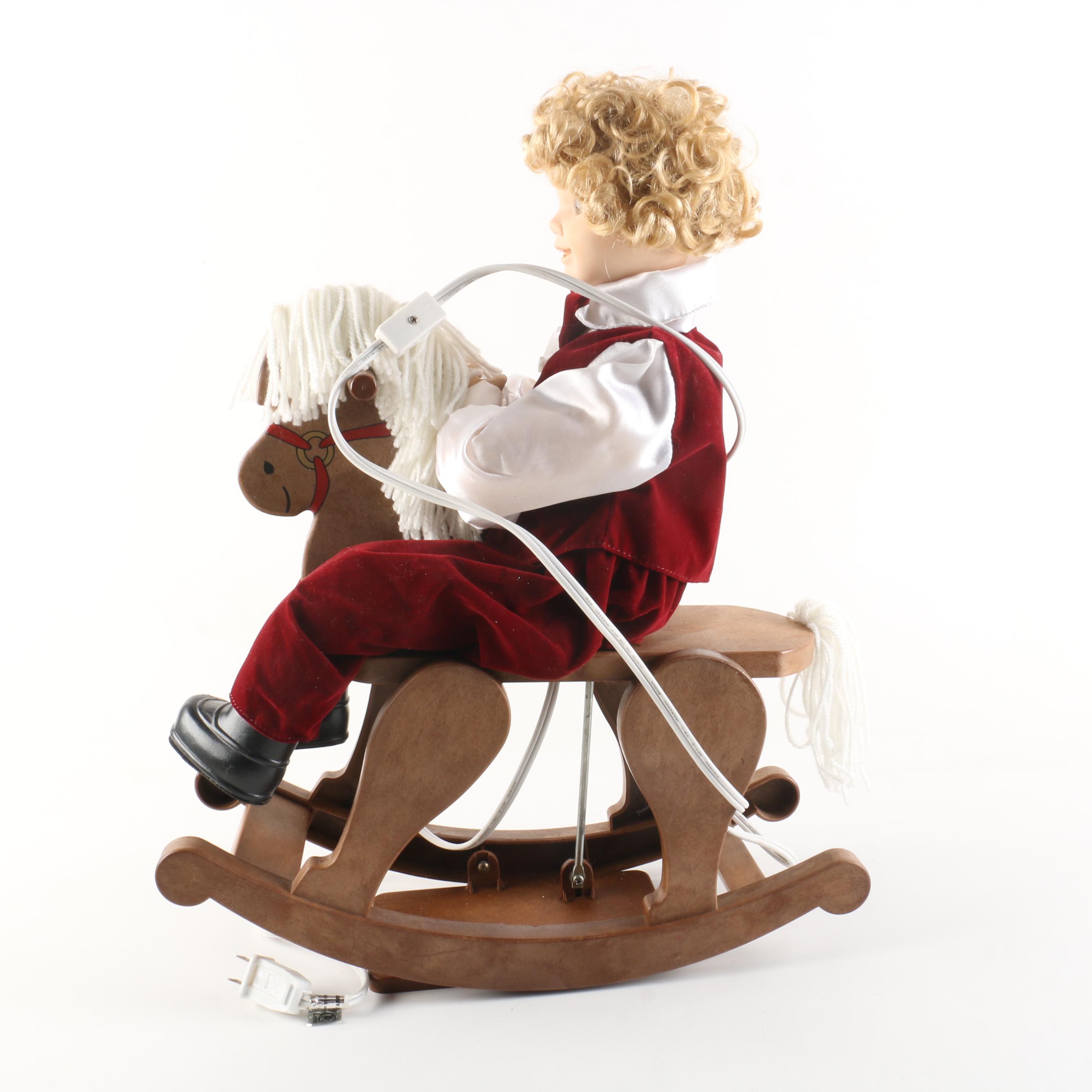 Pair of Animatronic Dolls