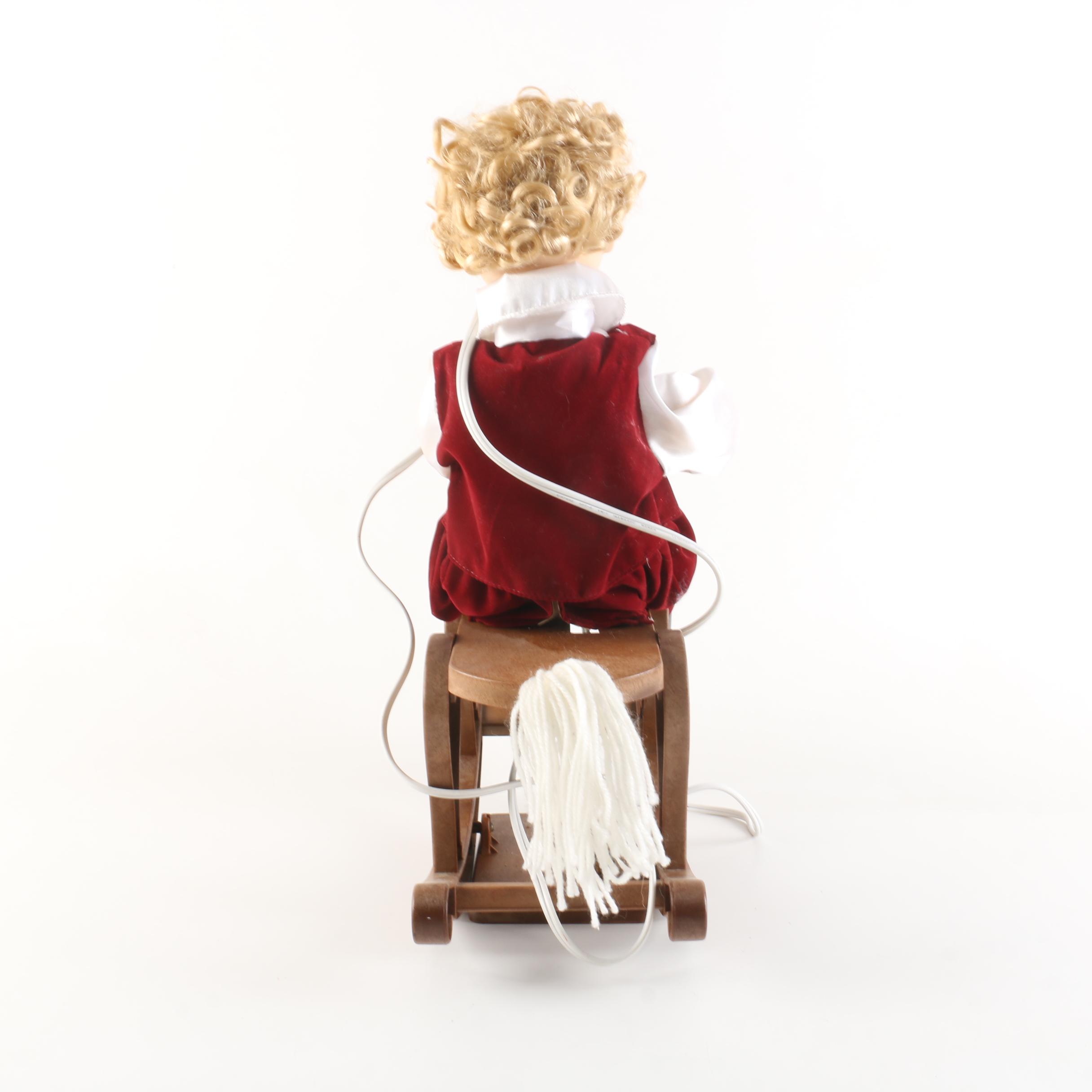 Pair of Animatronic Dolls