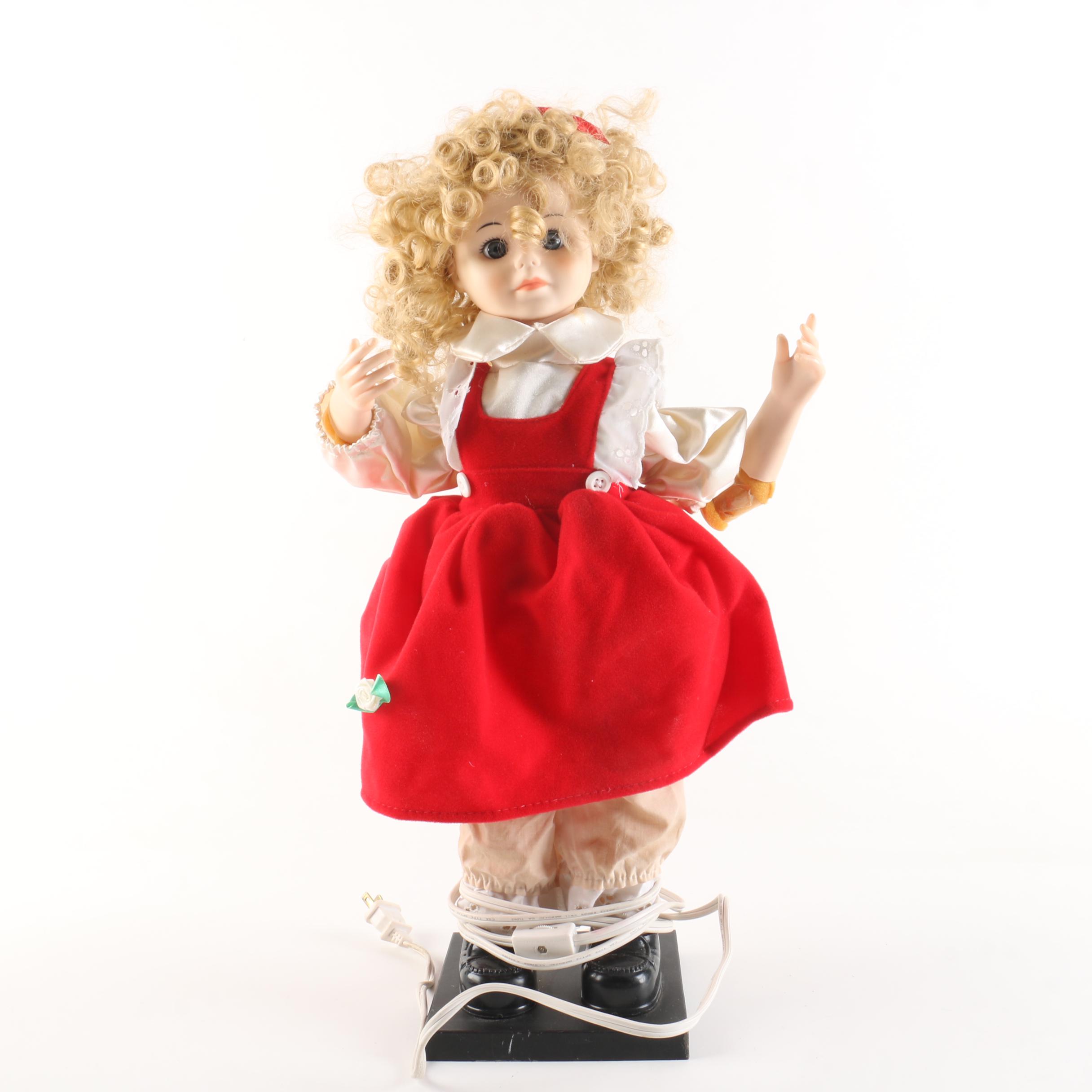 Pair of Animatronic Dolls