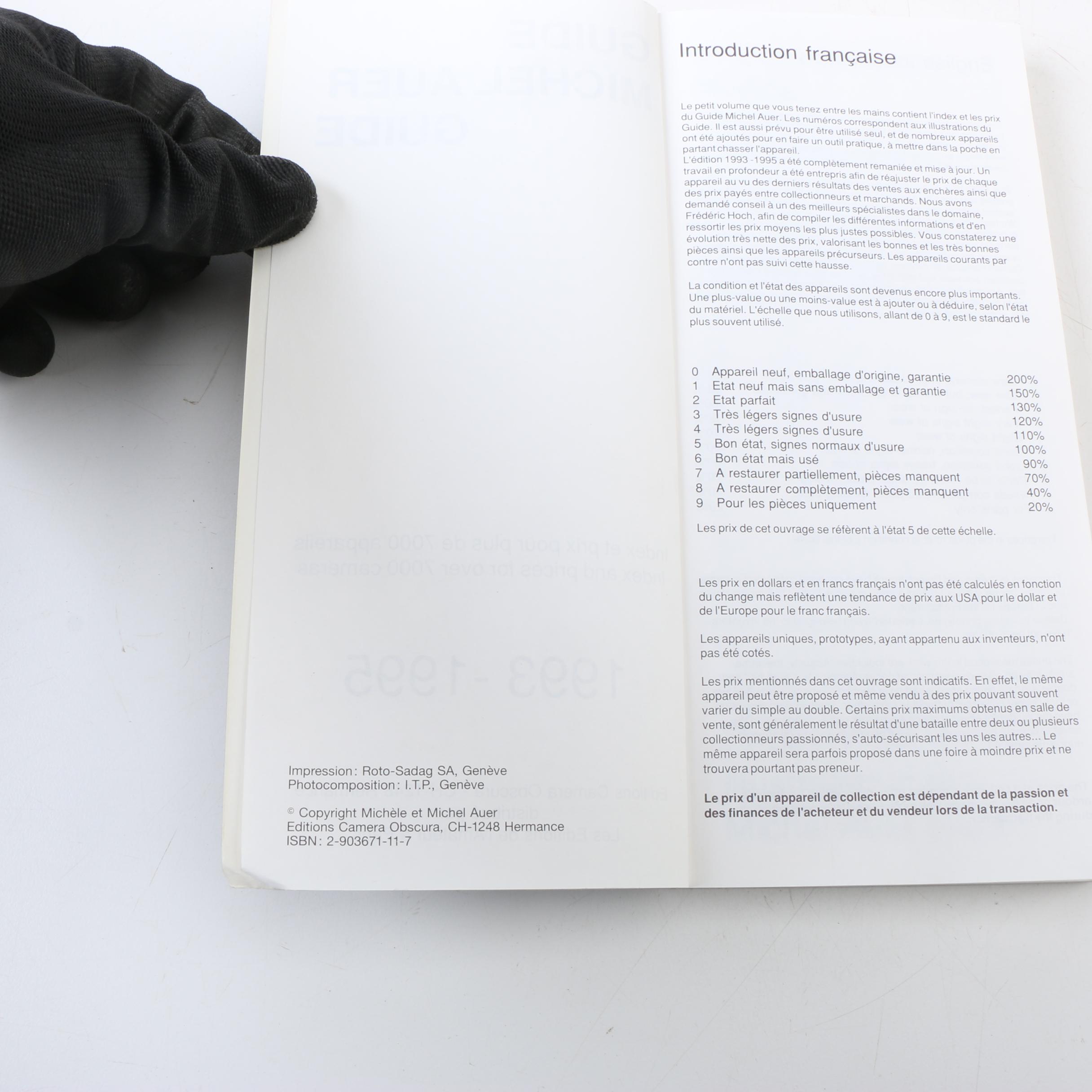 "The Minox Manual" Book with Camera Collection Catalogues and Price Guides