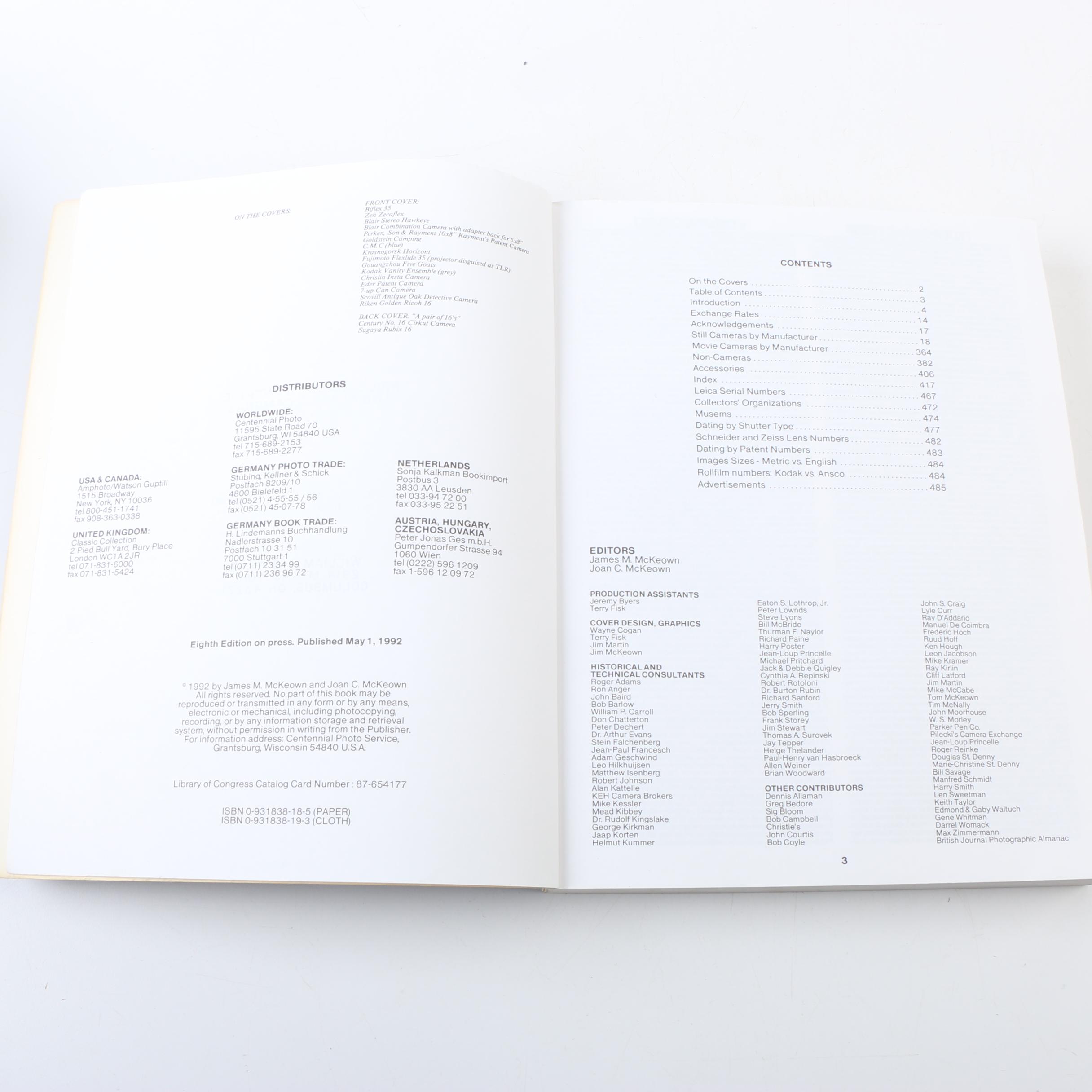 "The Minox Manual" Book with Camera Collection Catalogues and Price Guides