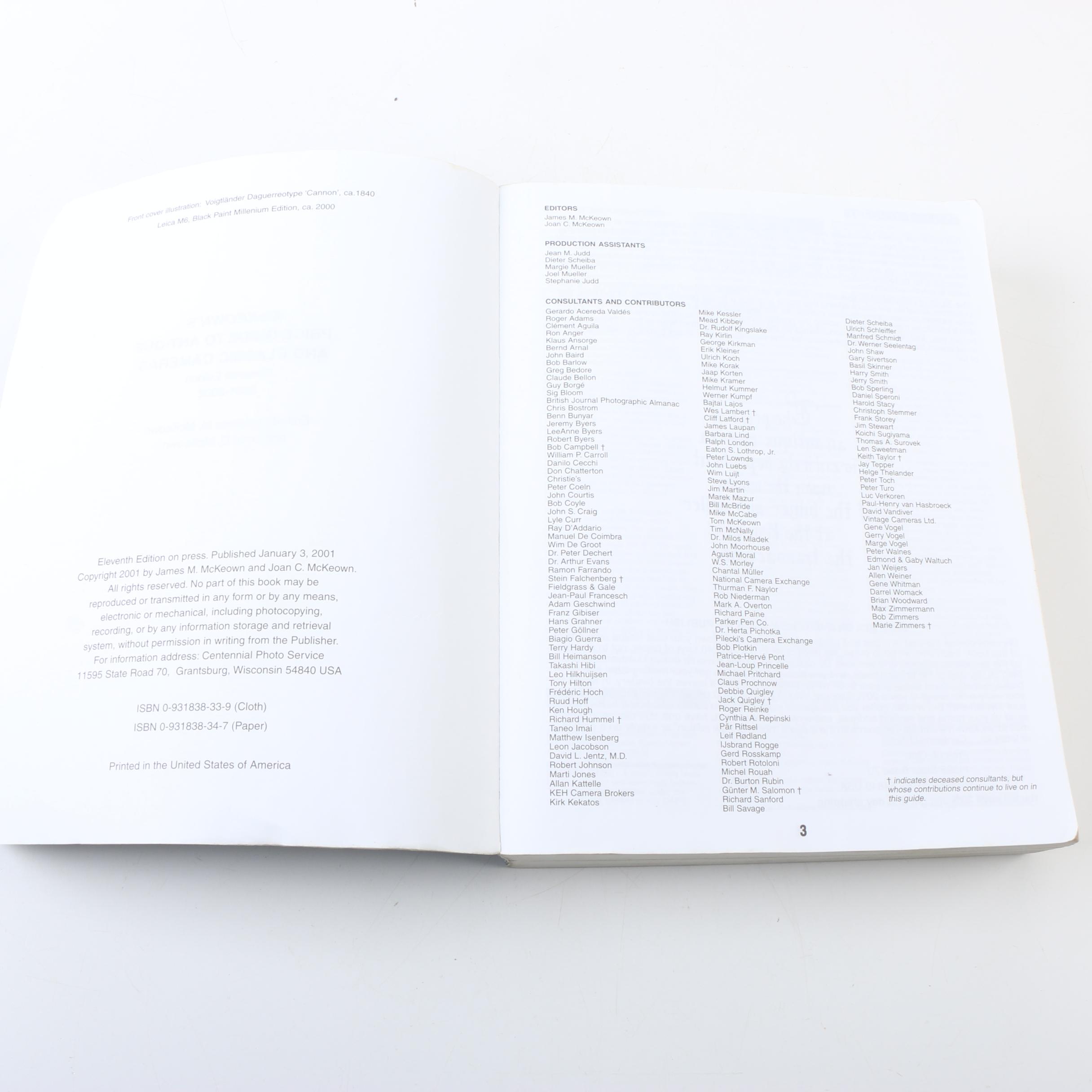 "The Minox Manual" Book with Camera Collection Catalogues and Price Guides