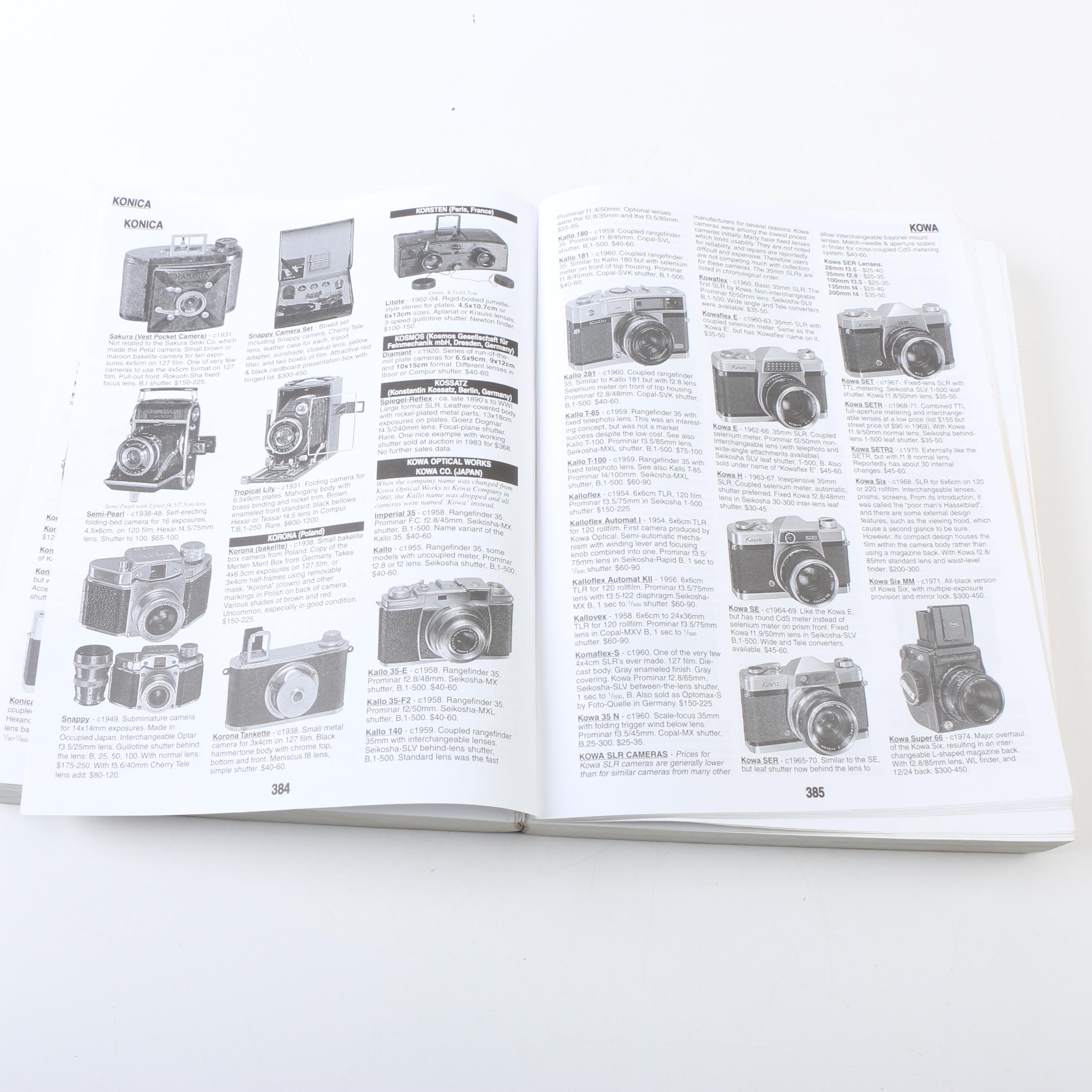 "The Minox Manual" Book with Camera Collection Catalogues and Price Guides