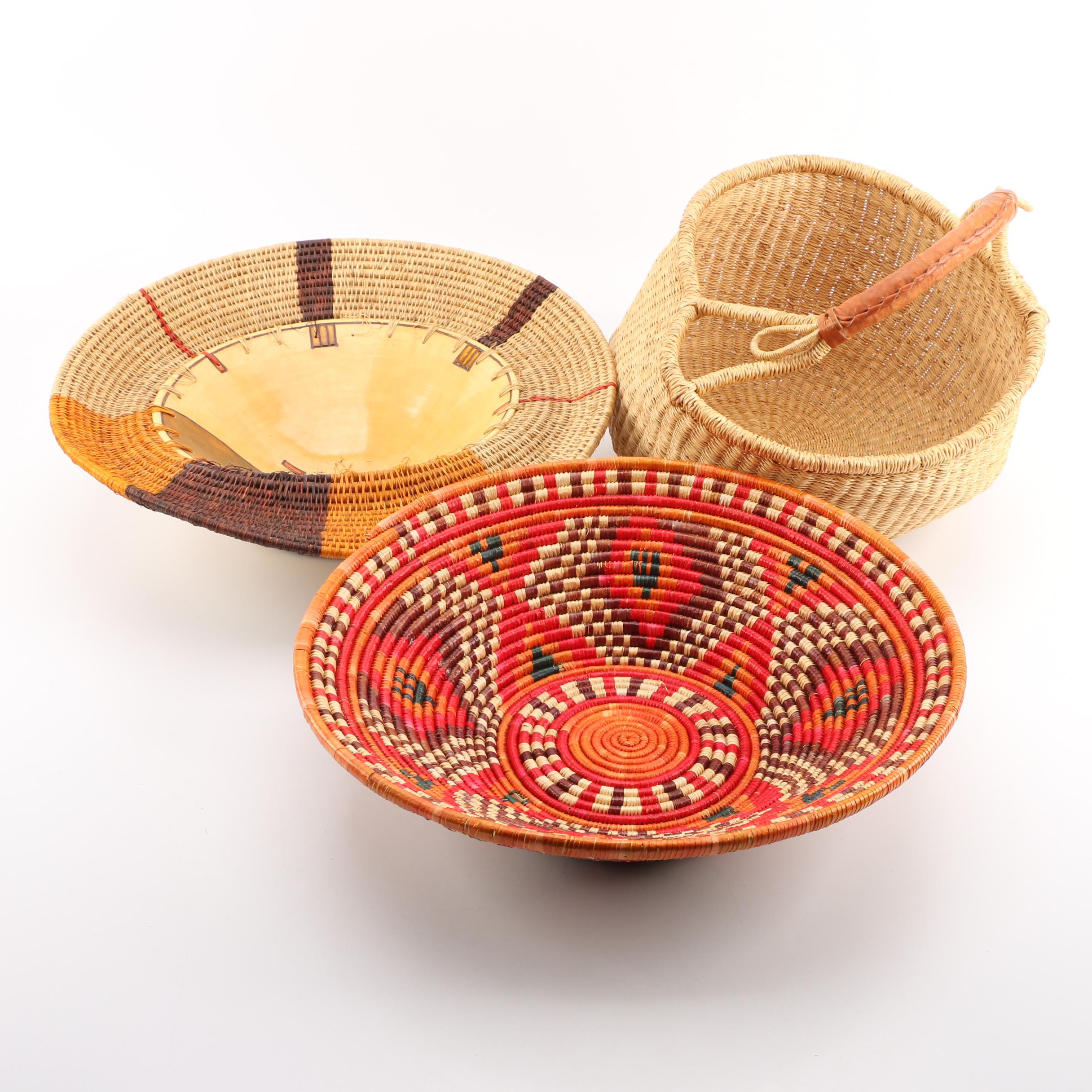 Assorted Woven Baskets