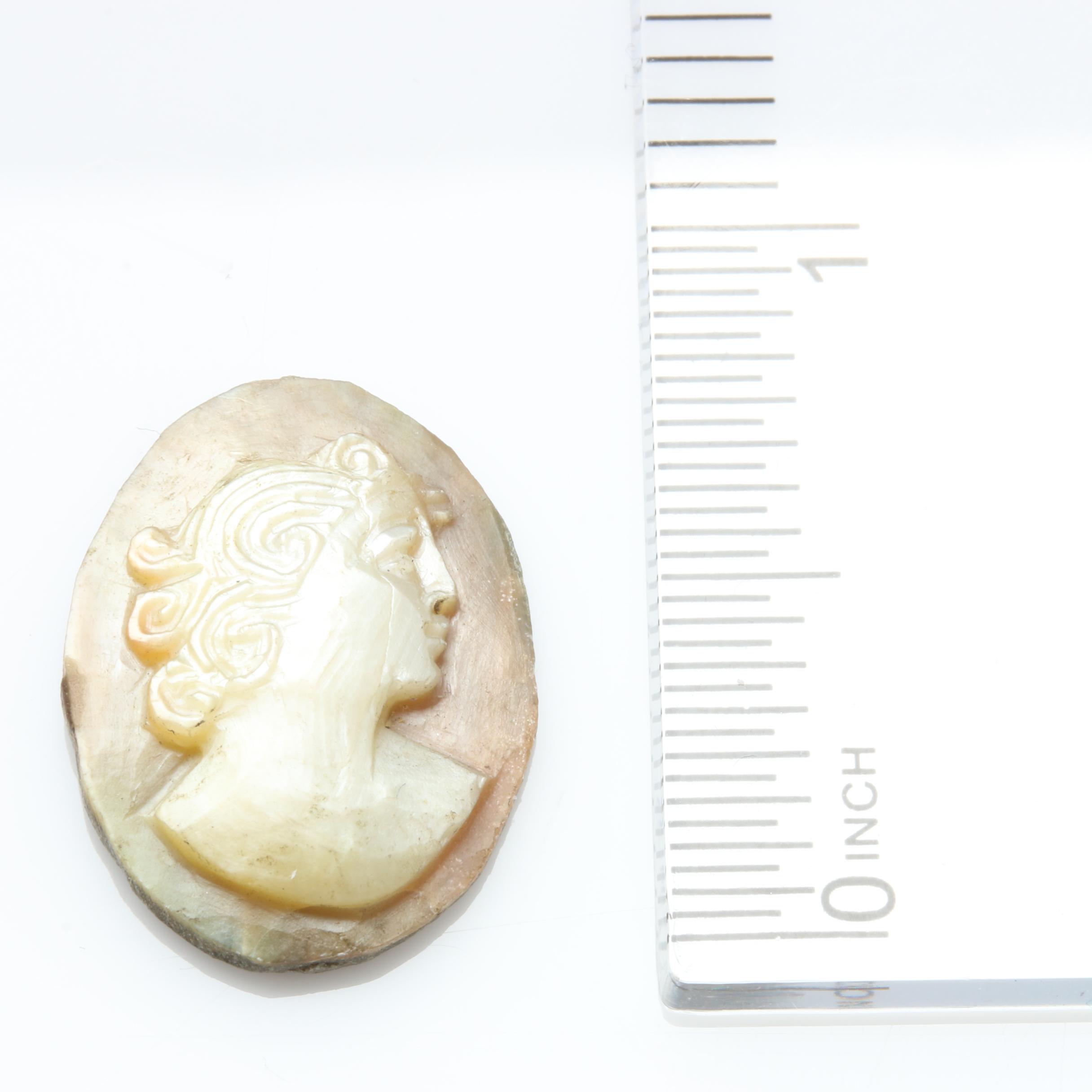 Loose Gemstones and Mother of Pearl Cameos