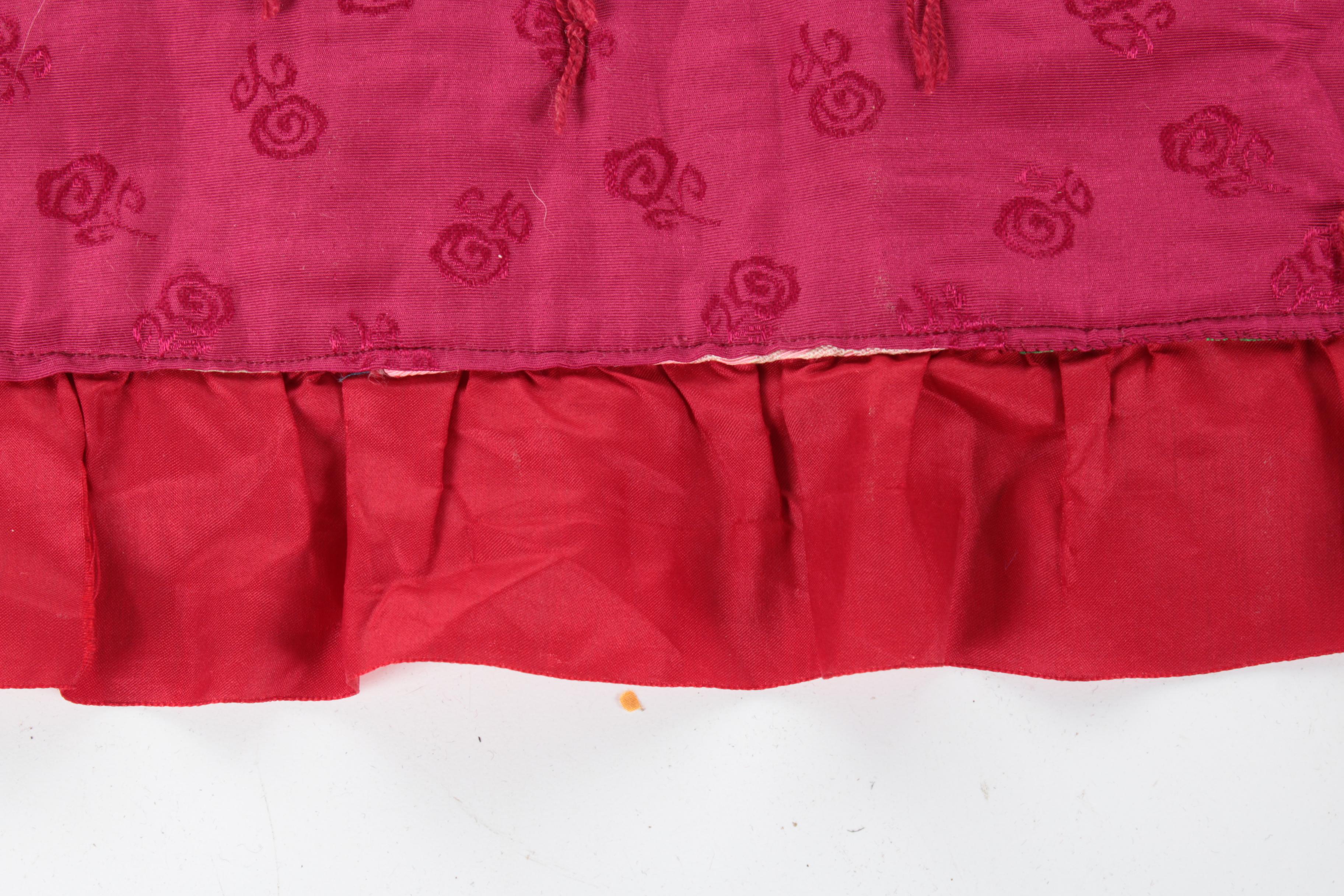 **Rework**Vintage Handcrafted "Crazy" Quilt