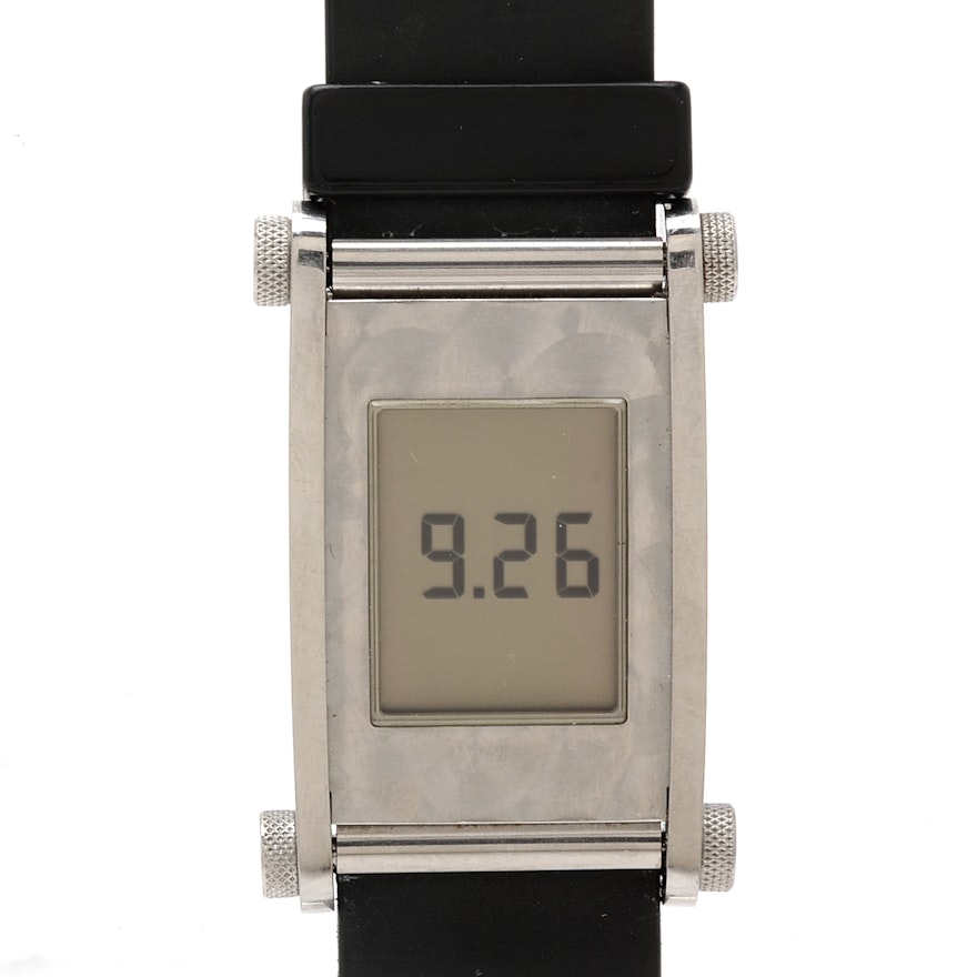 Alfred Brodman for Ventura Rectangular "Time Pieces" Wristwatch