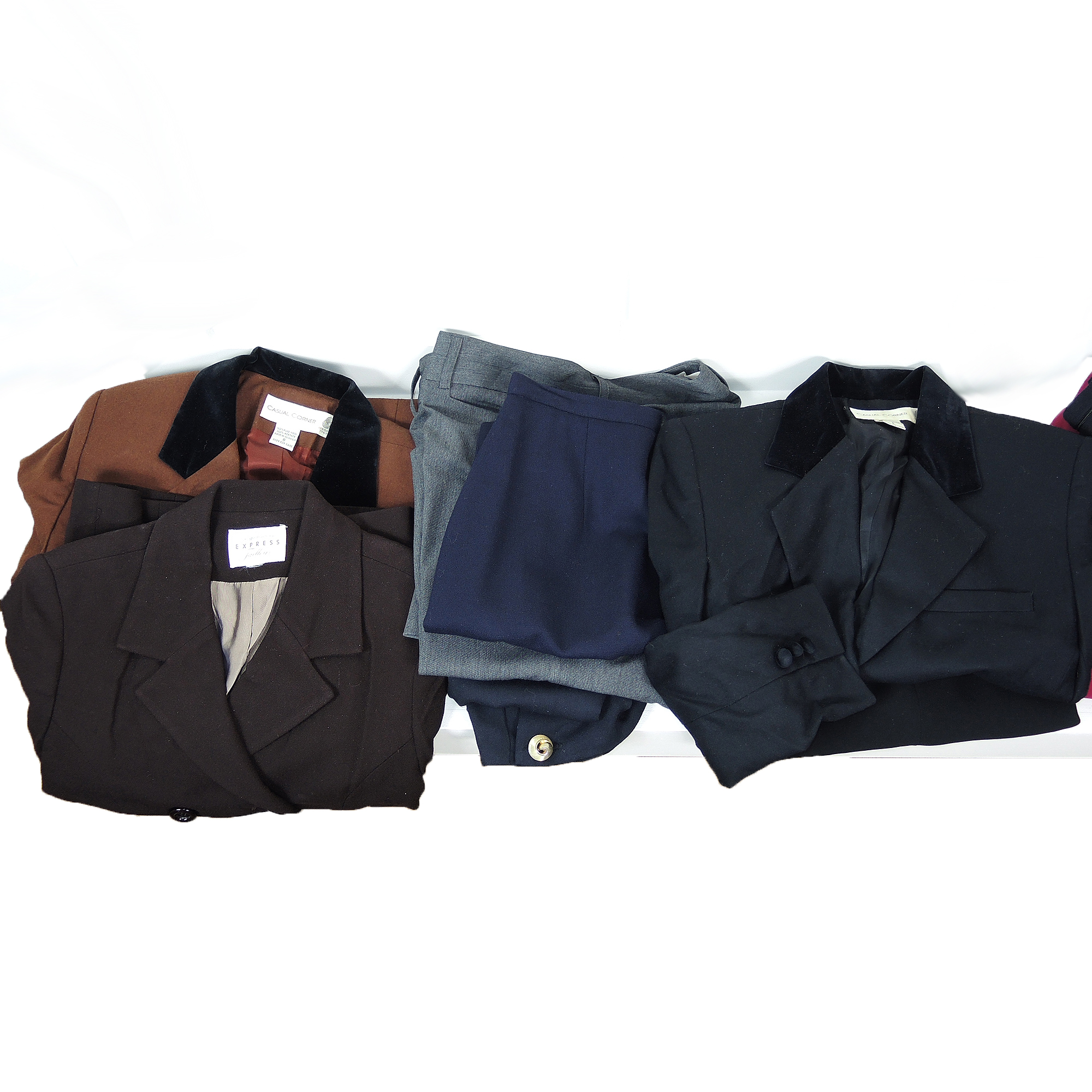 Women's Vintage Designer Suits and Clothing Including Lord & Taylor and Adolfo