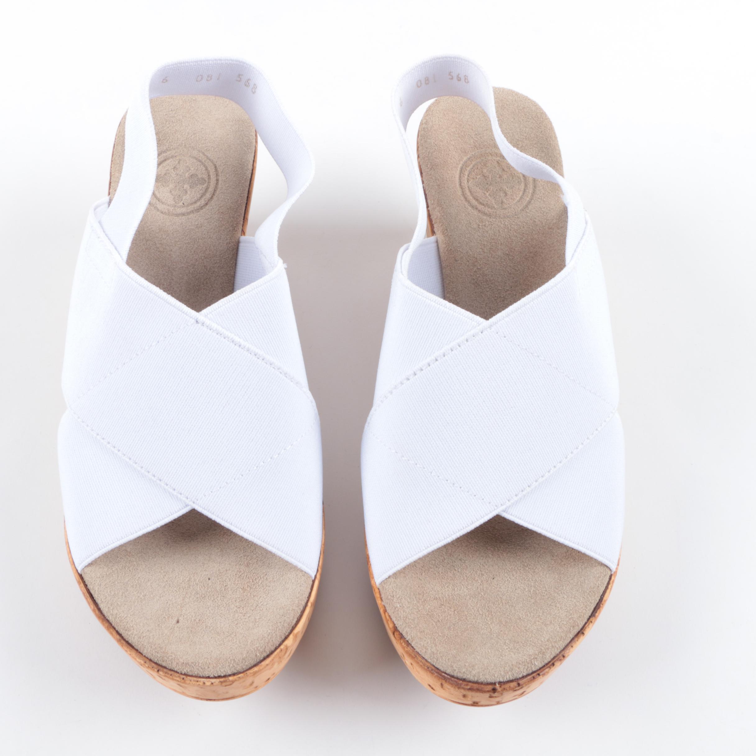 Charleston Shoe Co. Cork Wedge Sandals