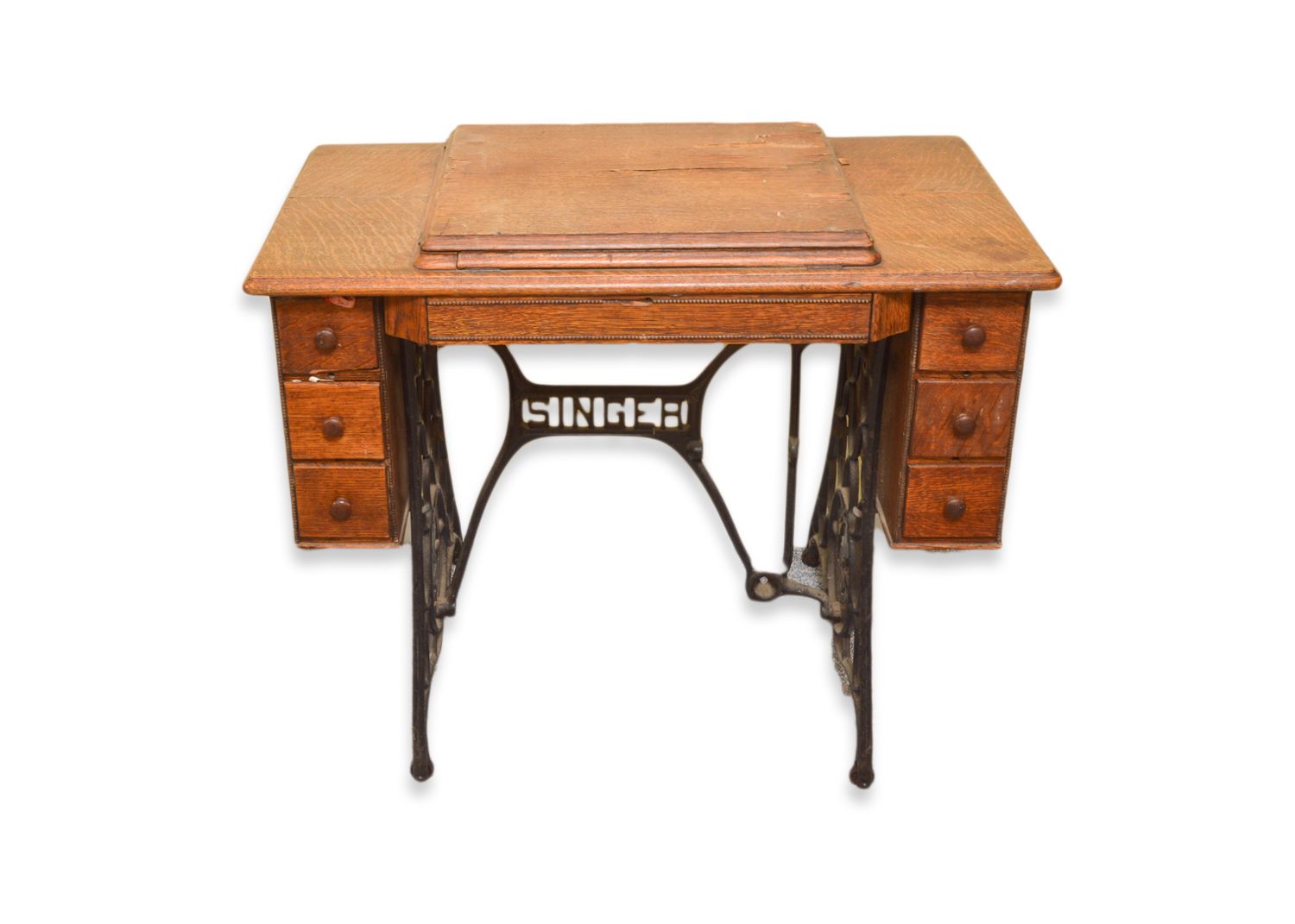 Antique Singer Treadle Cabinet