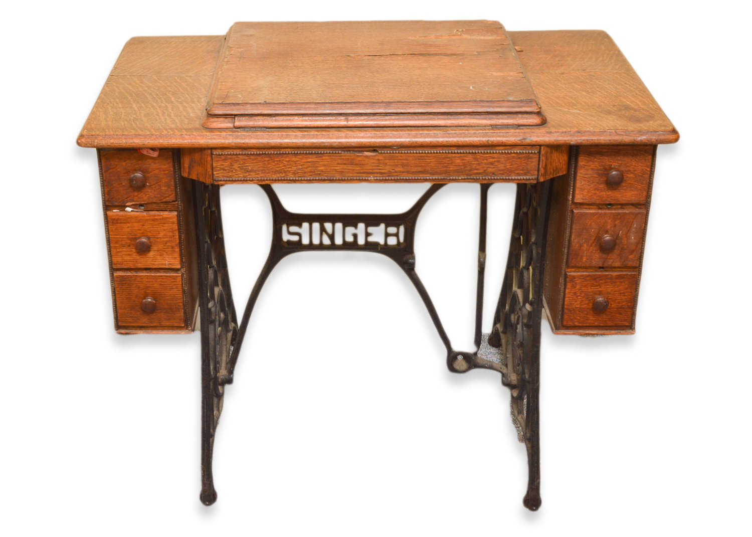 Antique Singer Treadle Cabinet