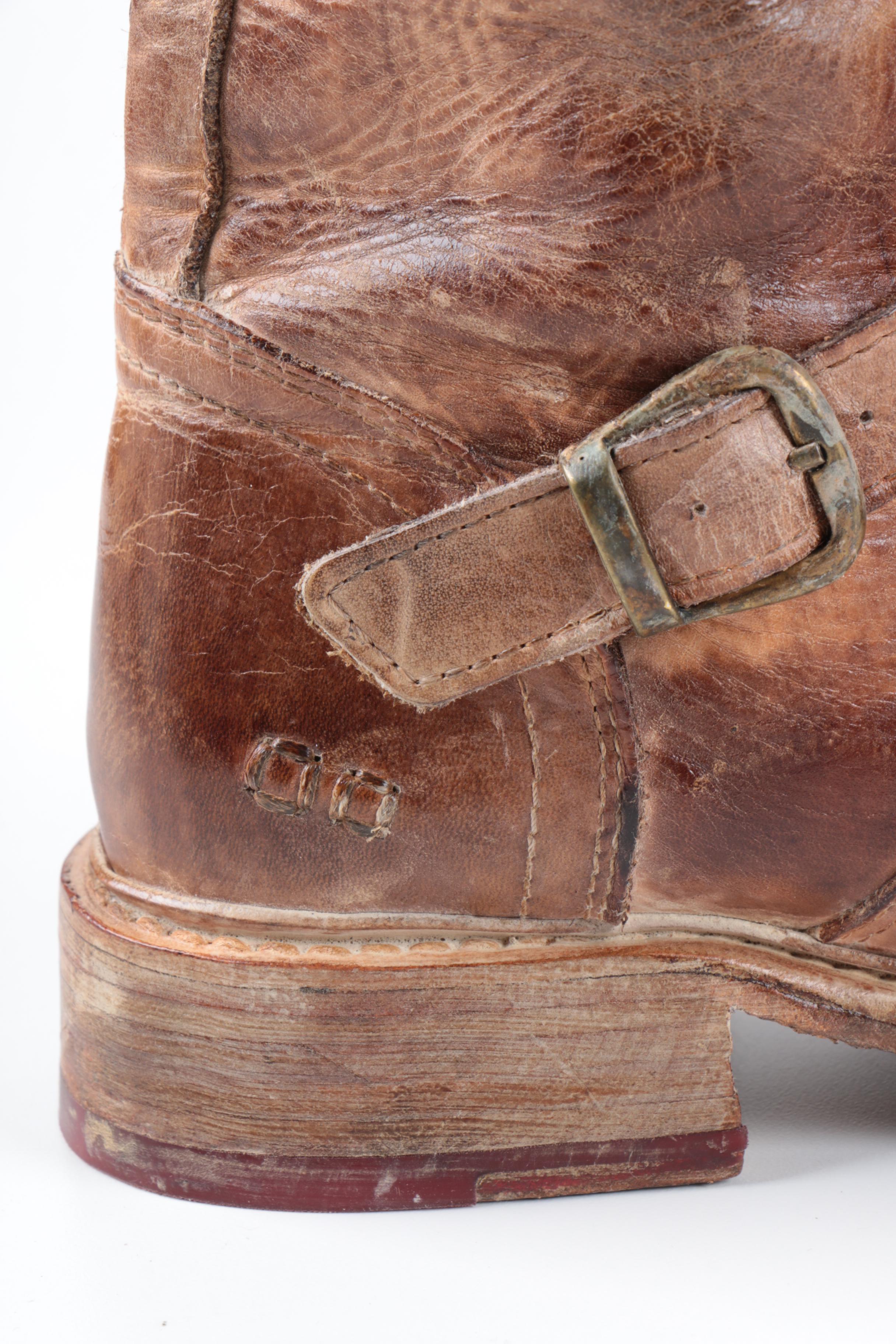 Women's Bed Stü Glaye Bench-Made Leather Riding Boots